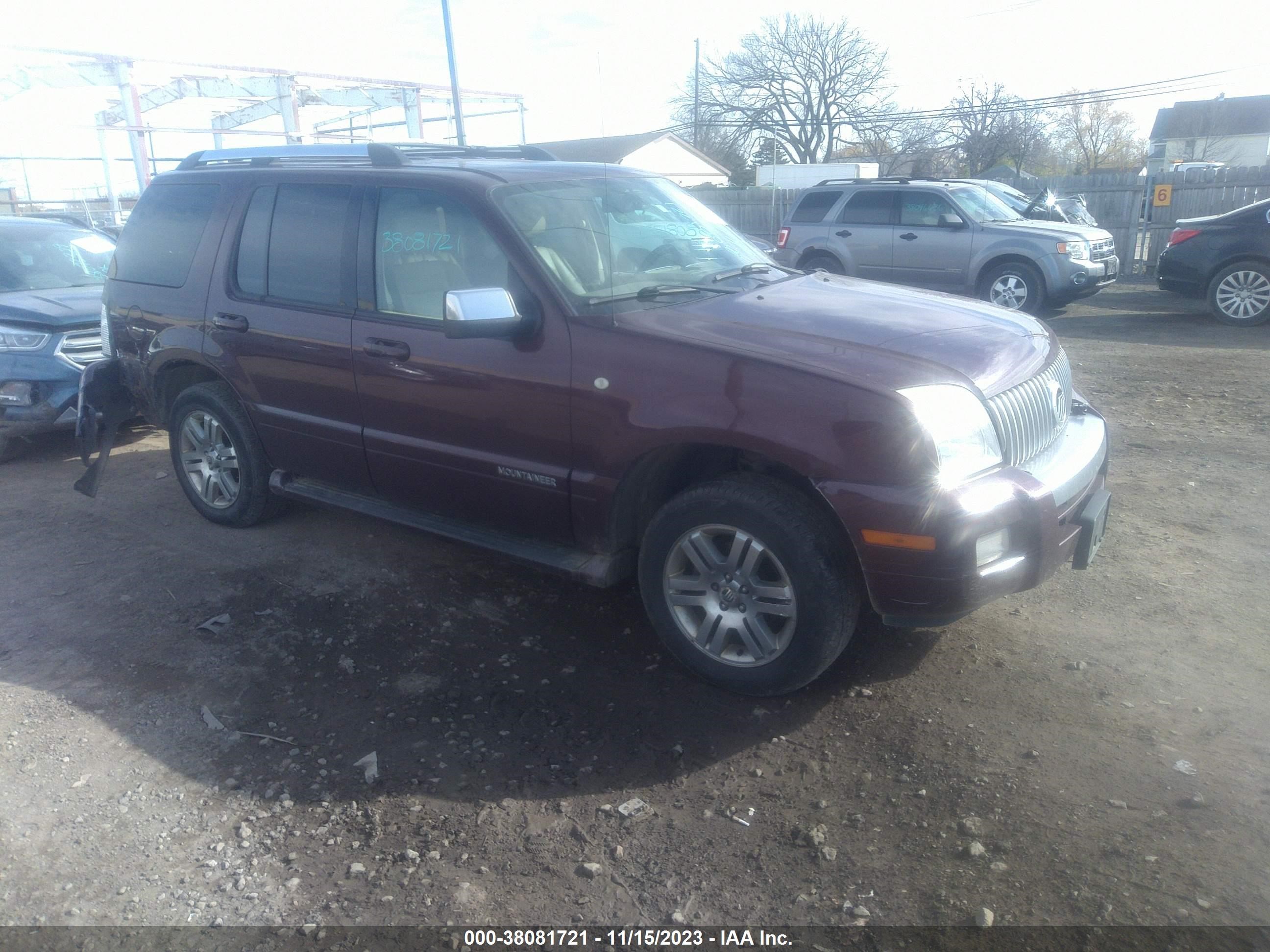 MERCURY MOUNTAINEER 2007 4m2eu48837uj01817