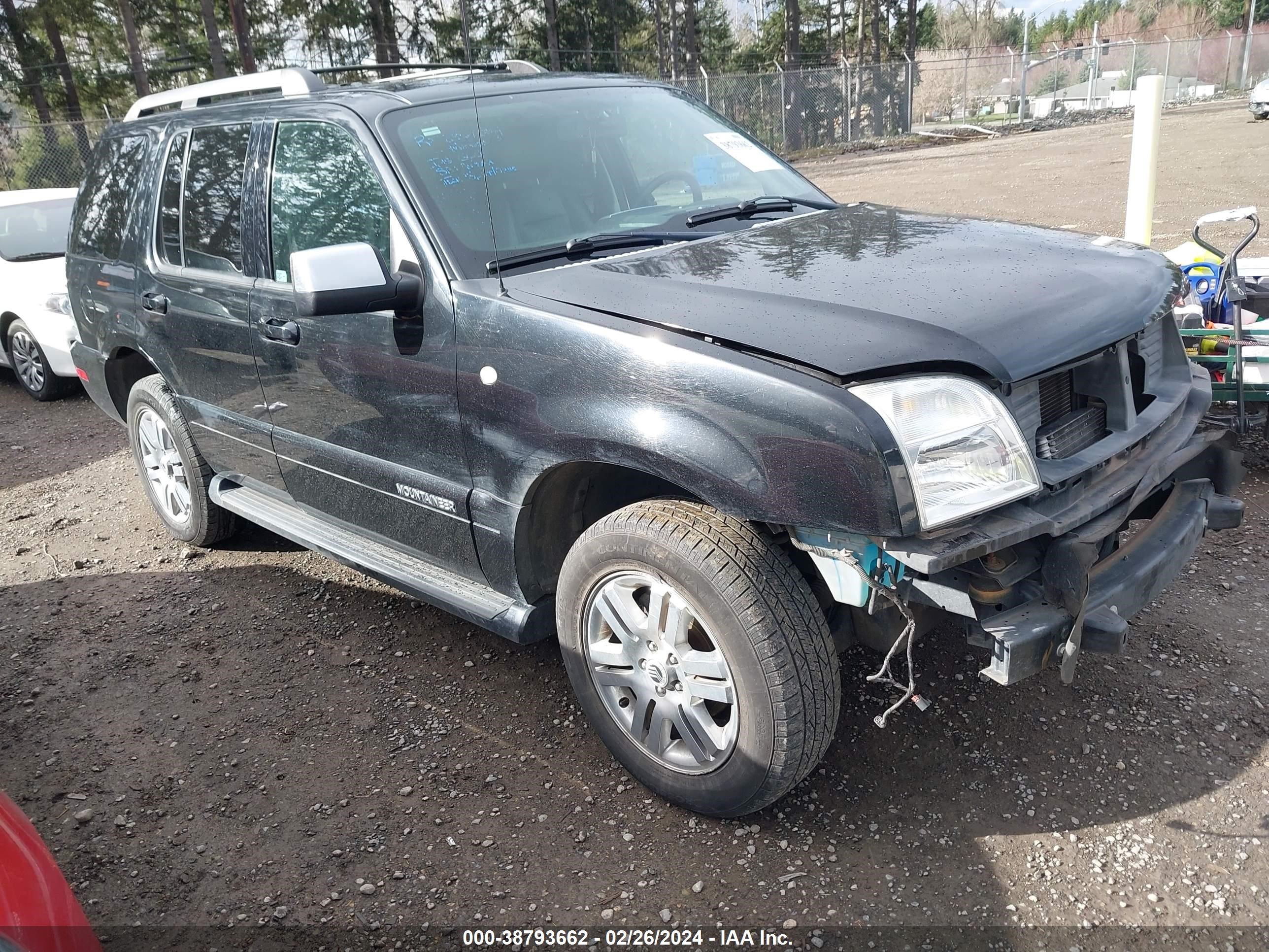 MERCURY MOUNTAINEER 2008 4m2eu48888uj00566