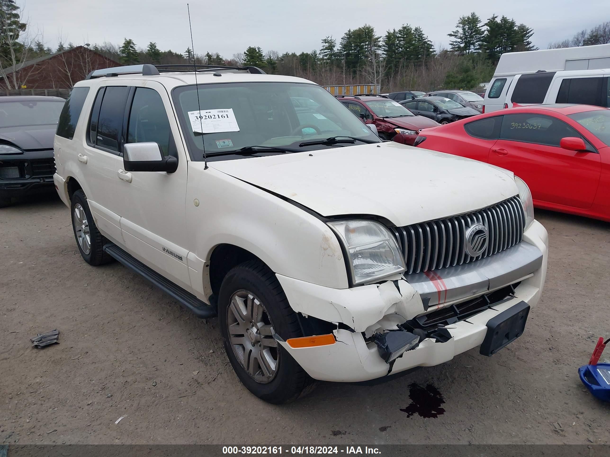 MERCURY MOUNTAINEER 2008 4m2eu488x8uj00388