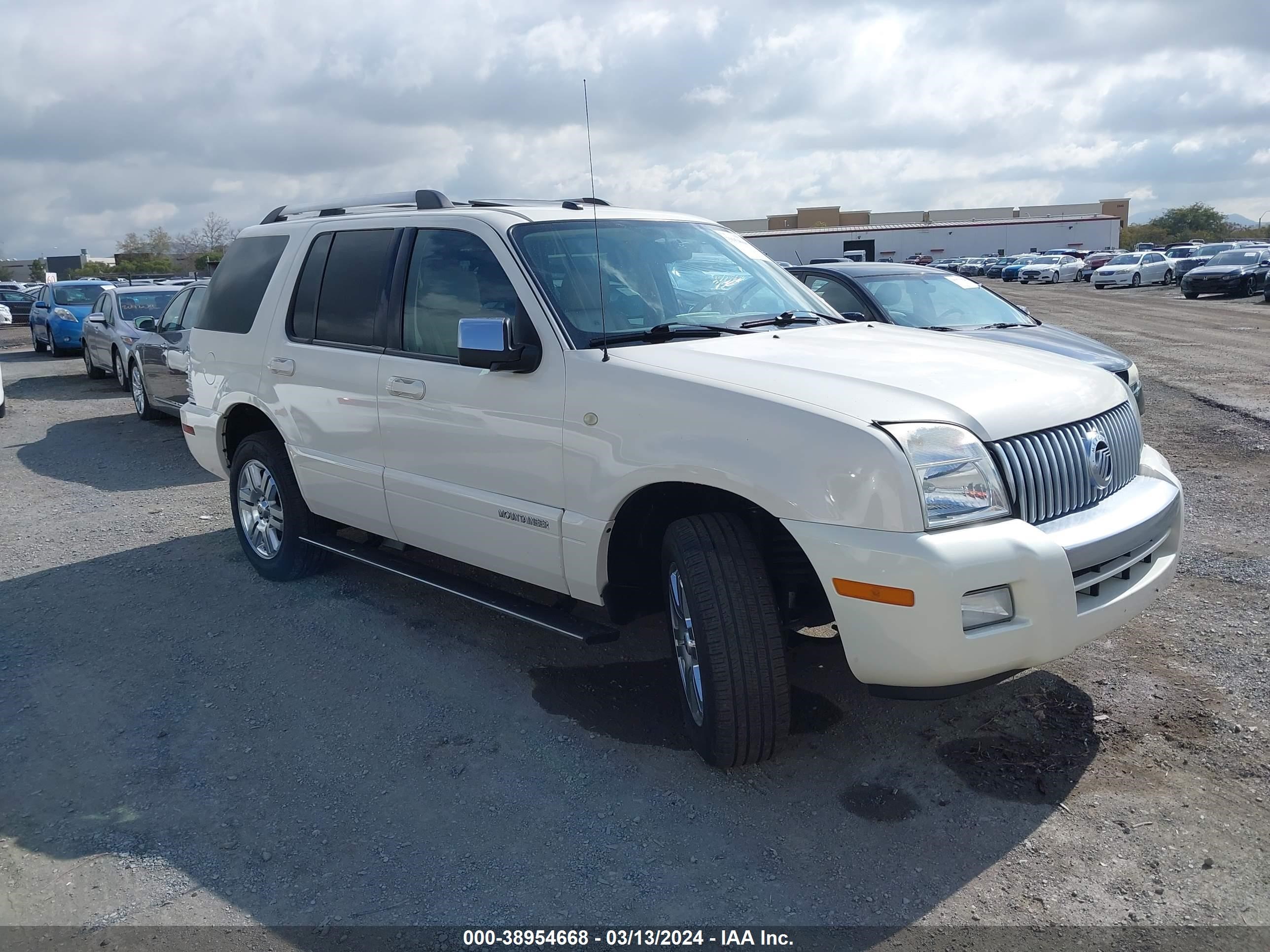 MERCURY MOUNTAINEER 2008 4m2eu488x8uj17689