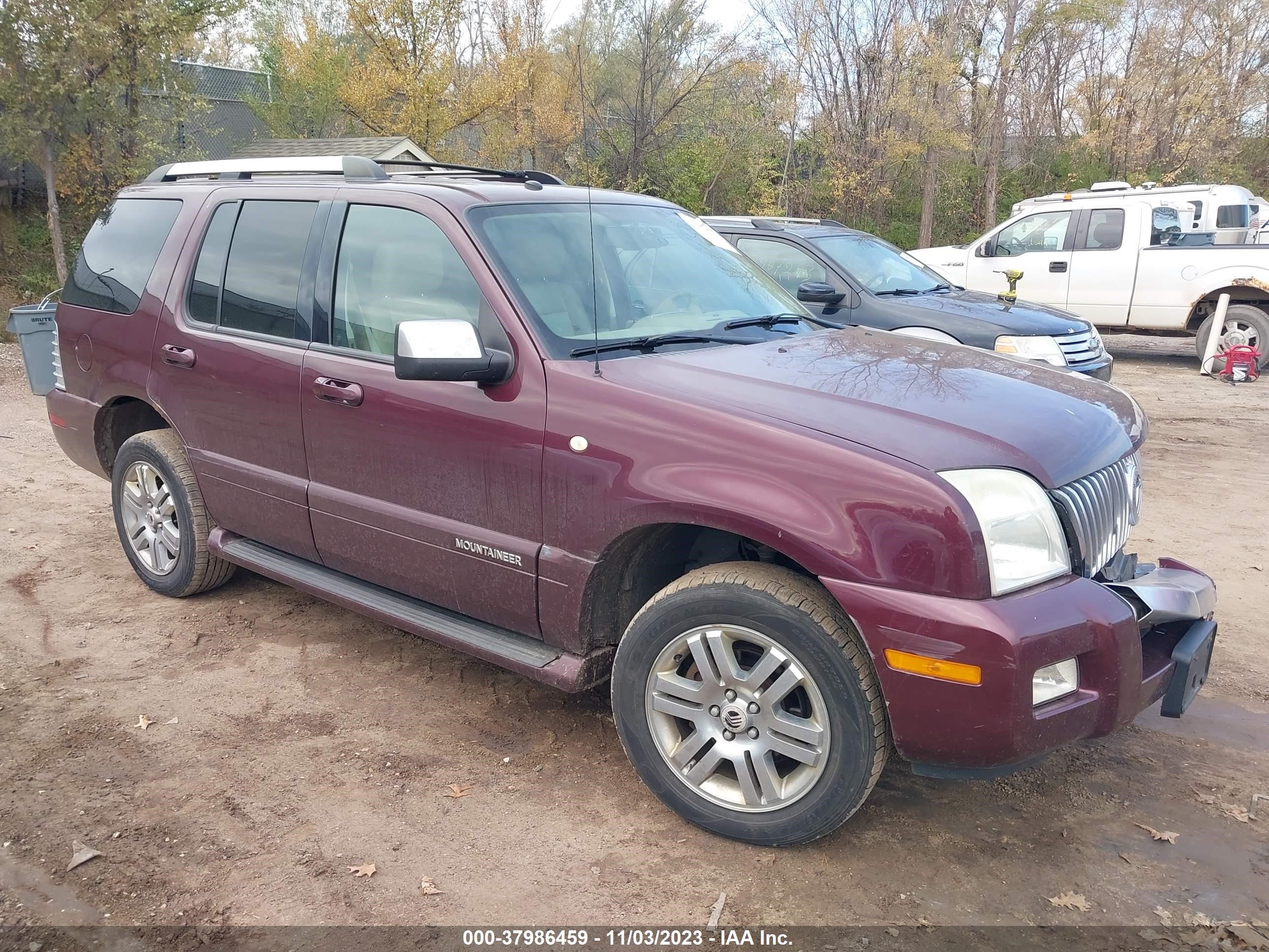 MERCURY MOUNTAINEER 2008 4m2eu48e08uj01989