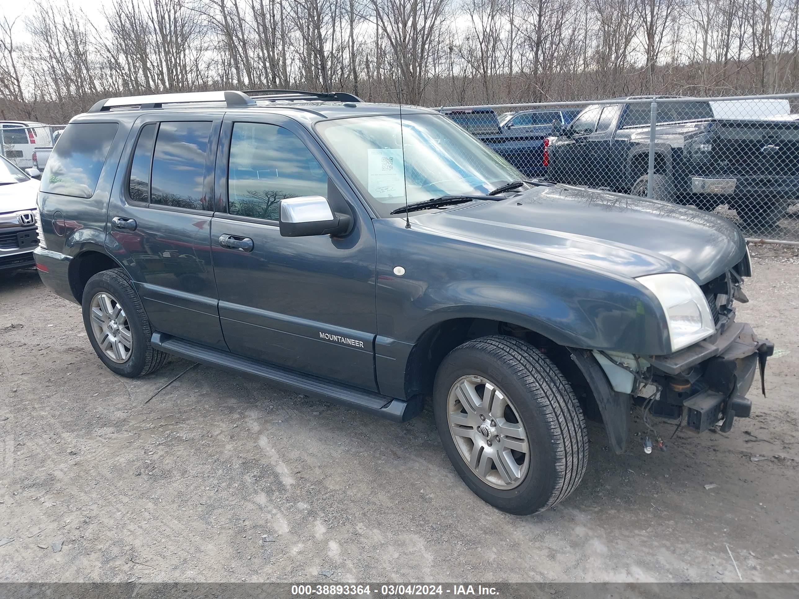 MERCURY MOUNTAINEER 2009 4m2eu48ex9uj03122