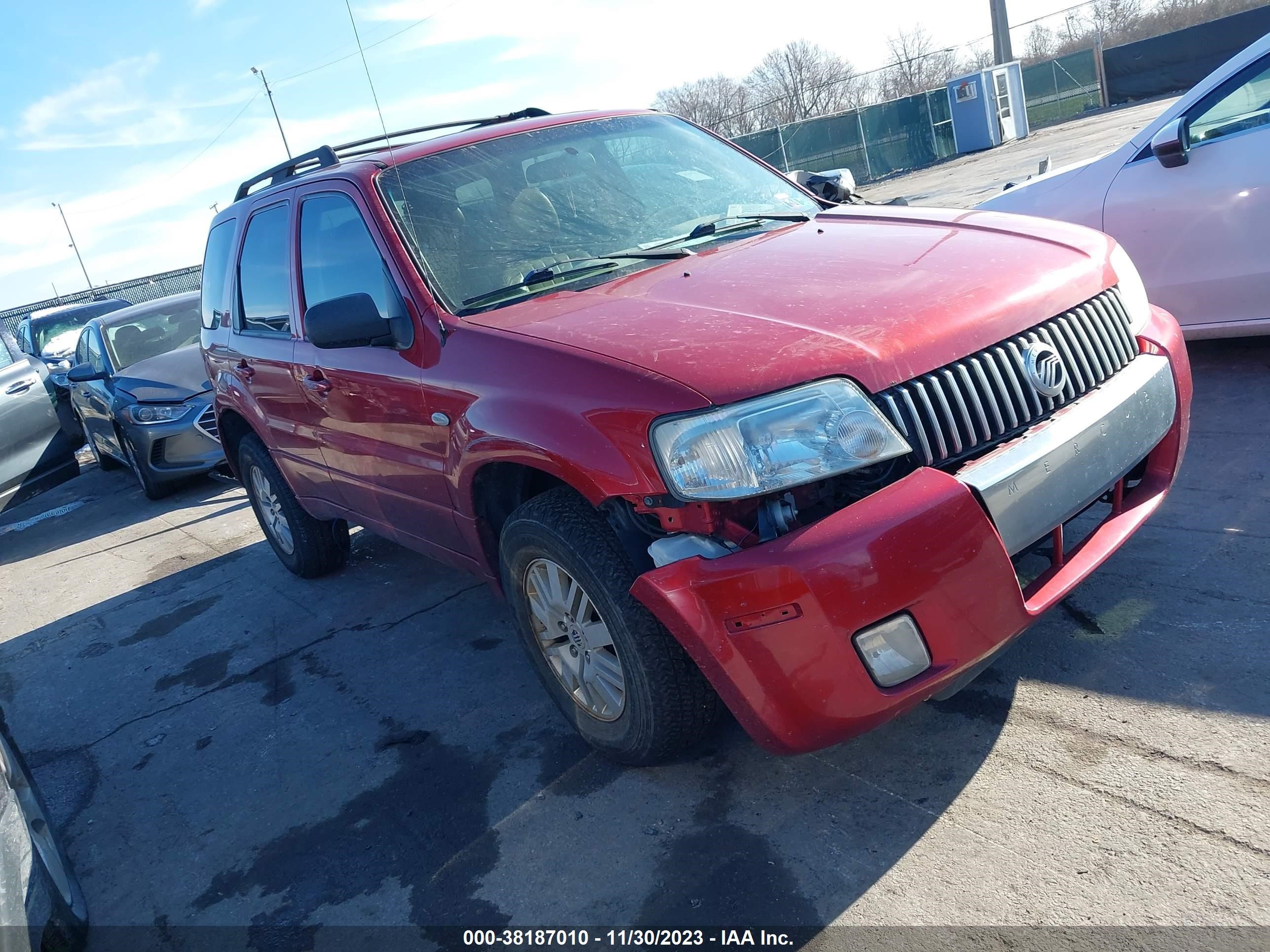 MERCURY MARINER 2005 4m2yu57185dj15829