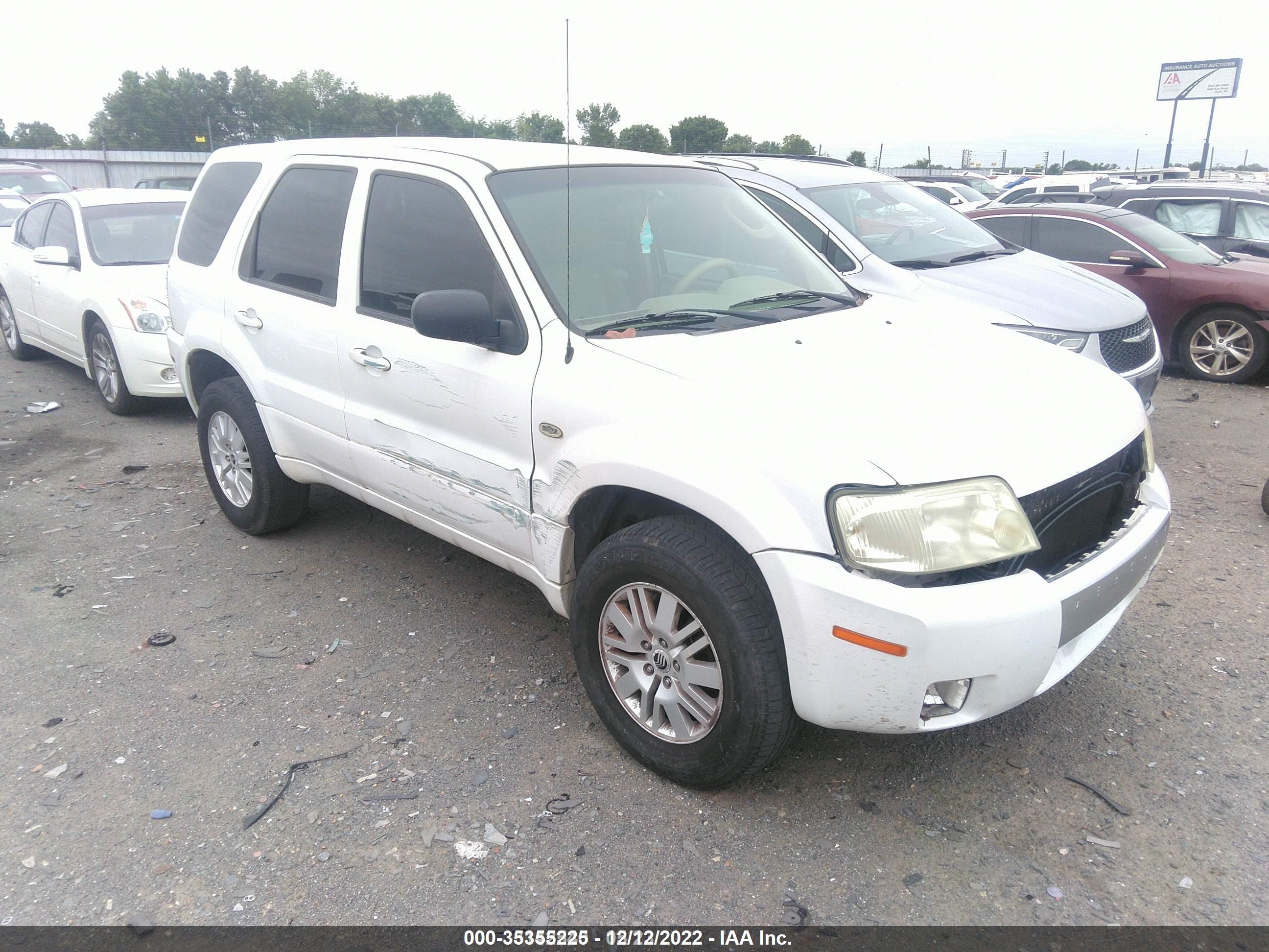 MERCURY MARINER 2007 4m2yu80z07kj13430