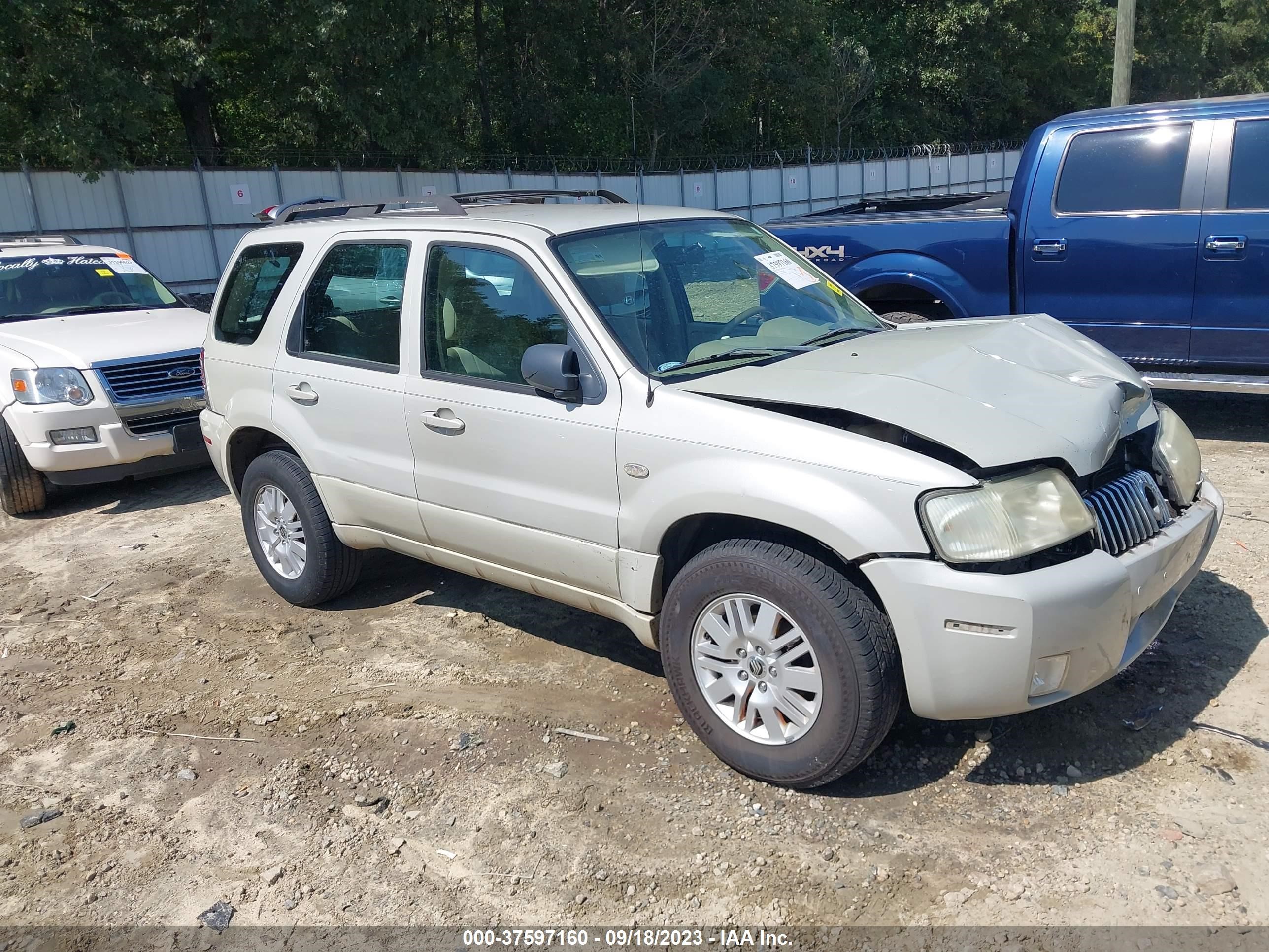 MERCURY MARINER 2007 4m2yu80z27kj16801