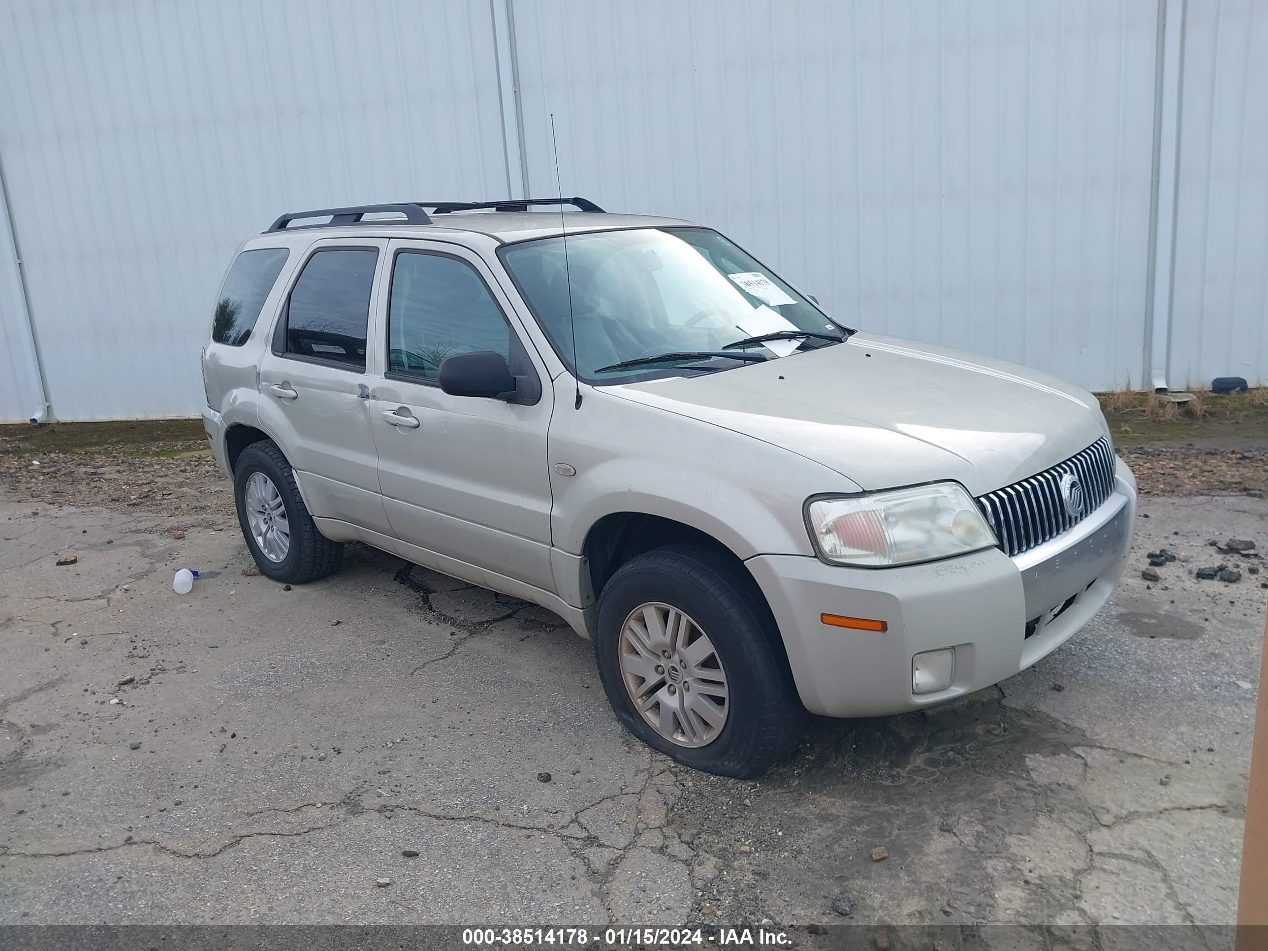 MERCURY MARINER 2007 4m2yu811x7kj01021