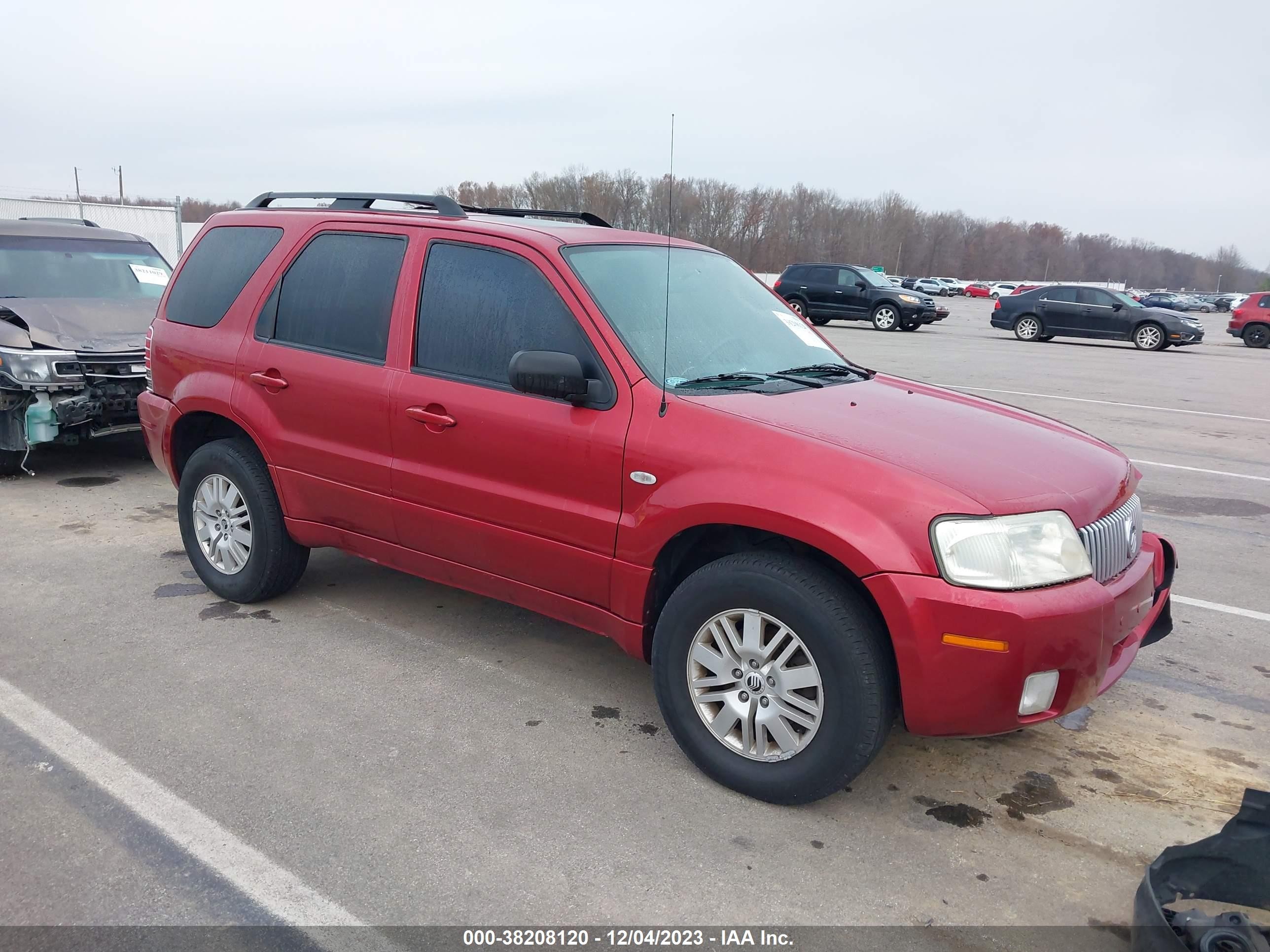 MERCURY MARINER 2007 4m2yu91127kj15176