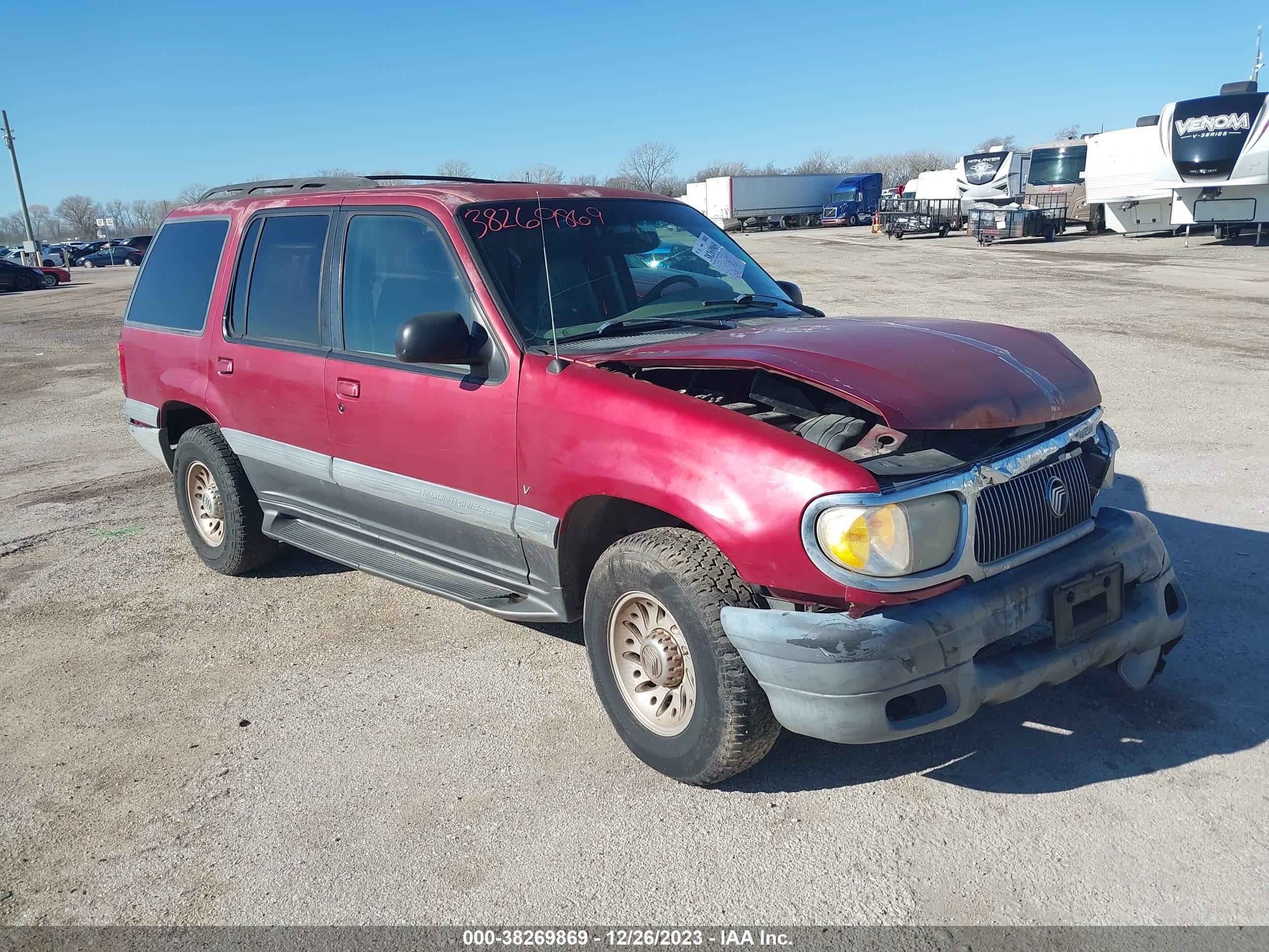 MERCURY MOUNTAINEER 1998 4m2zu52p9wuj43334