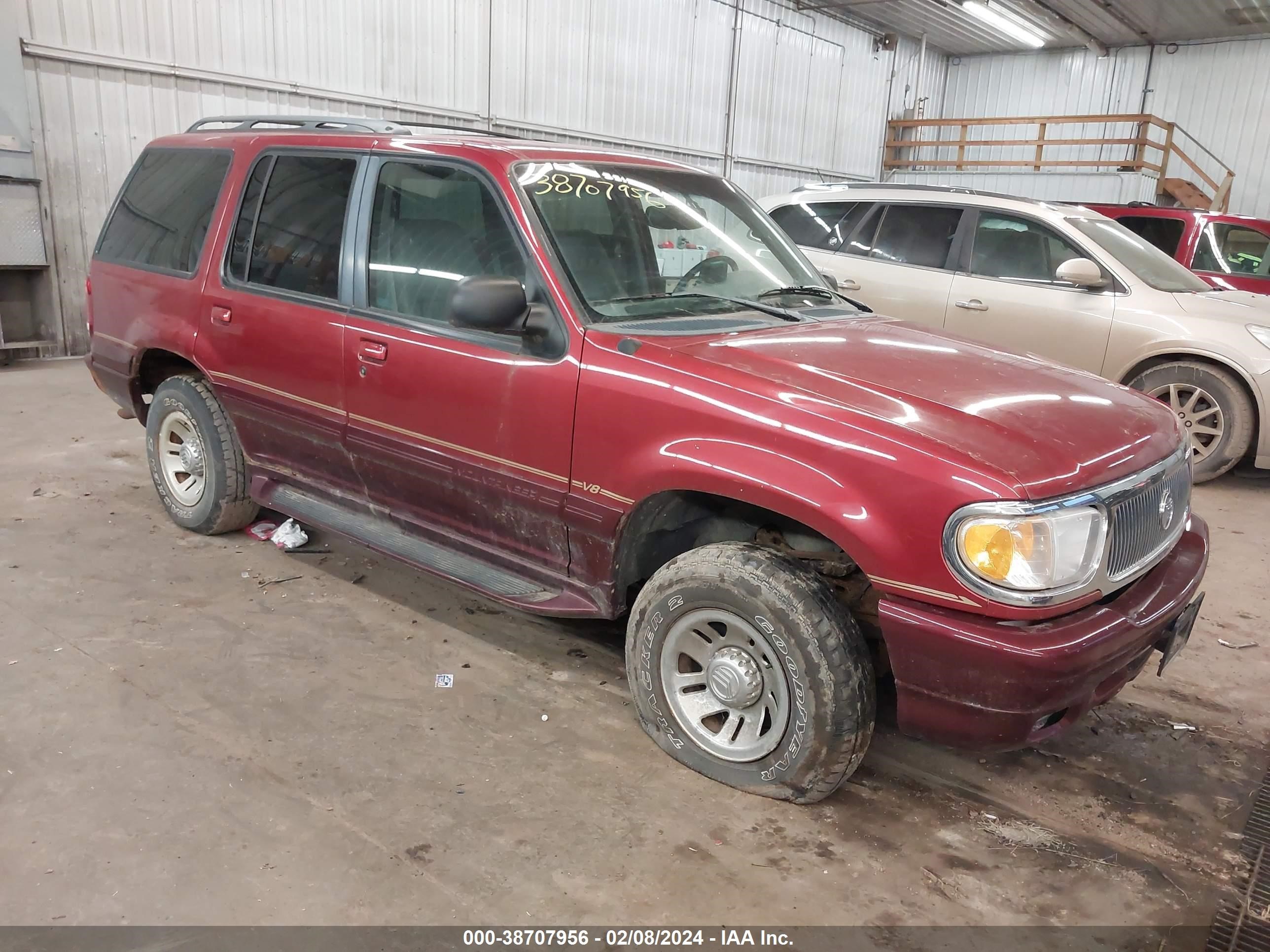 MERCURY MOUNTAINEER 1998 4m2zu55p2wuj11272