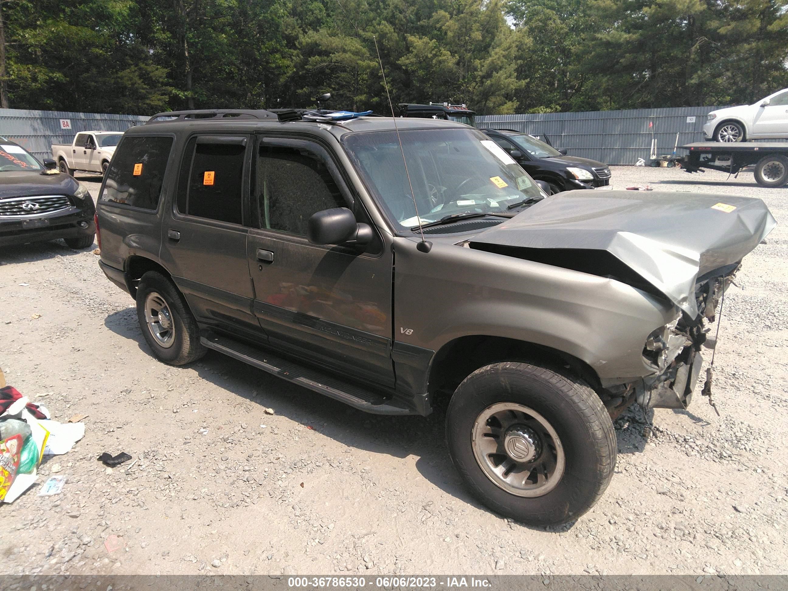 MERCURY MOUNTAINEER 1999 4m2zu55p9xuj32668