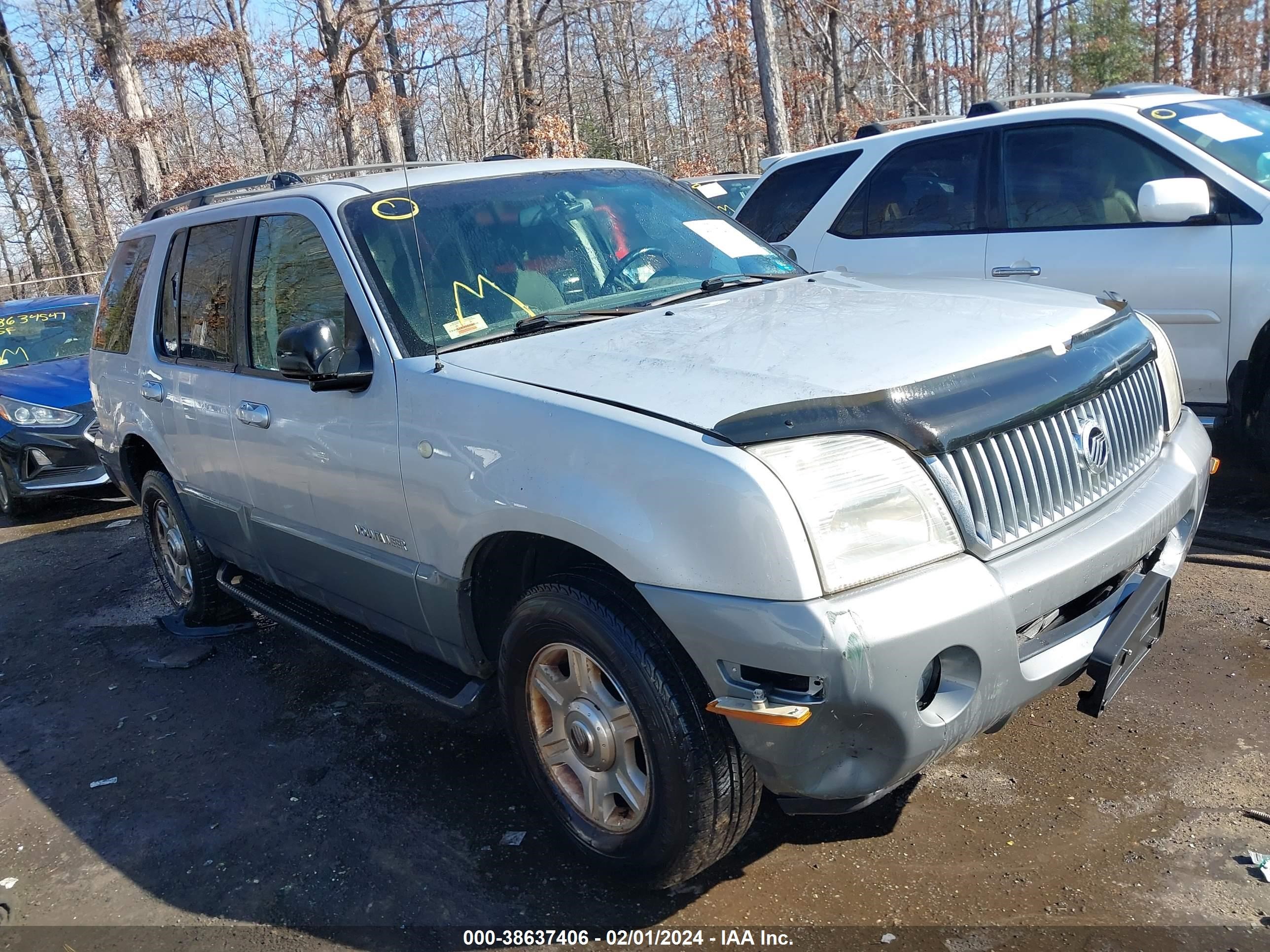 MERCURY MOUNTAINEER 2002 4m2zu66e72uj07361