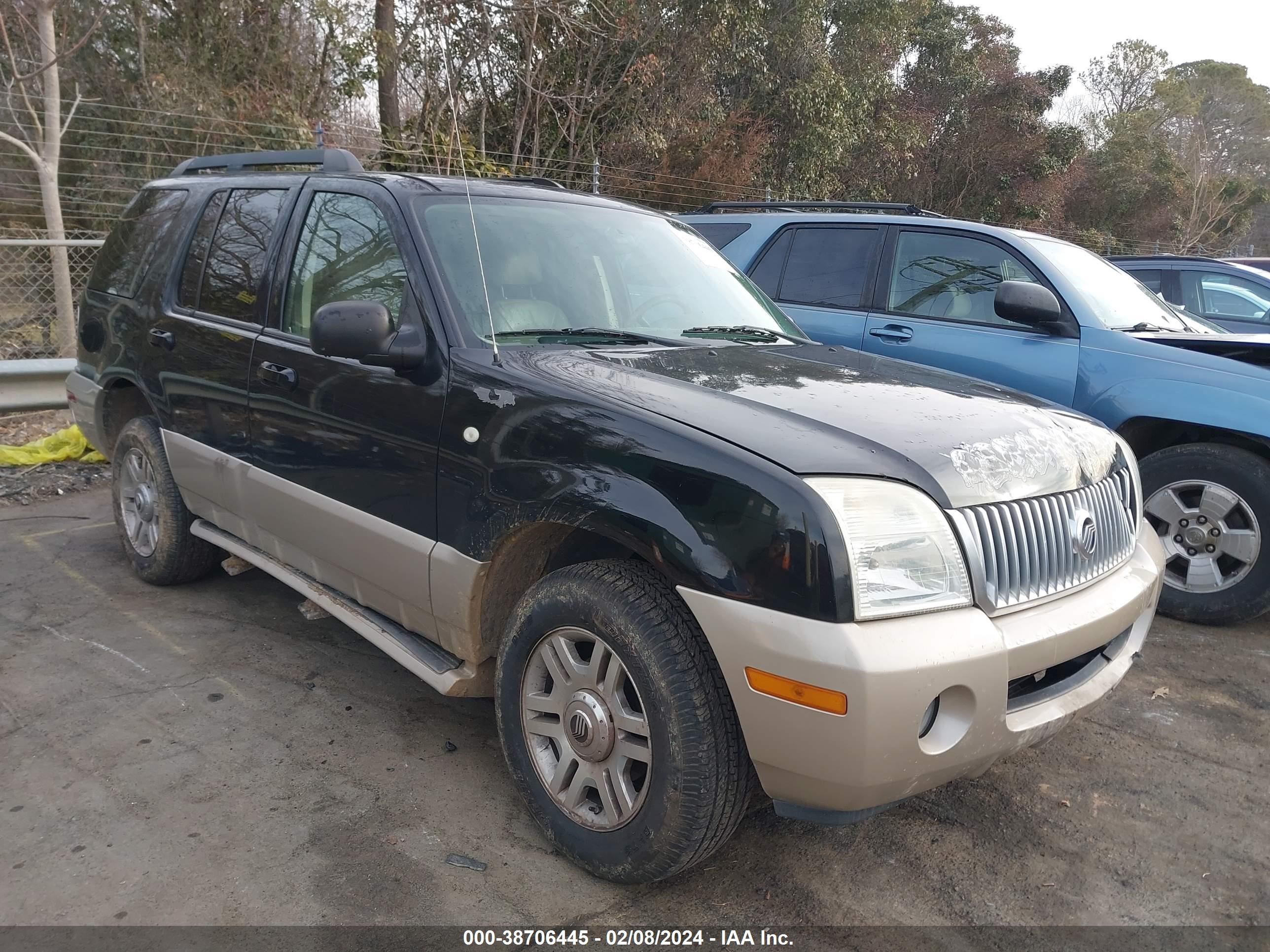 MERCURY MOUNTAINEER 2005 4m2zu66k45zj11753