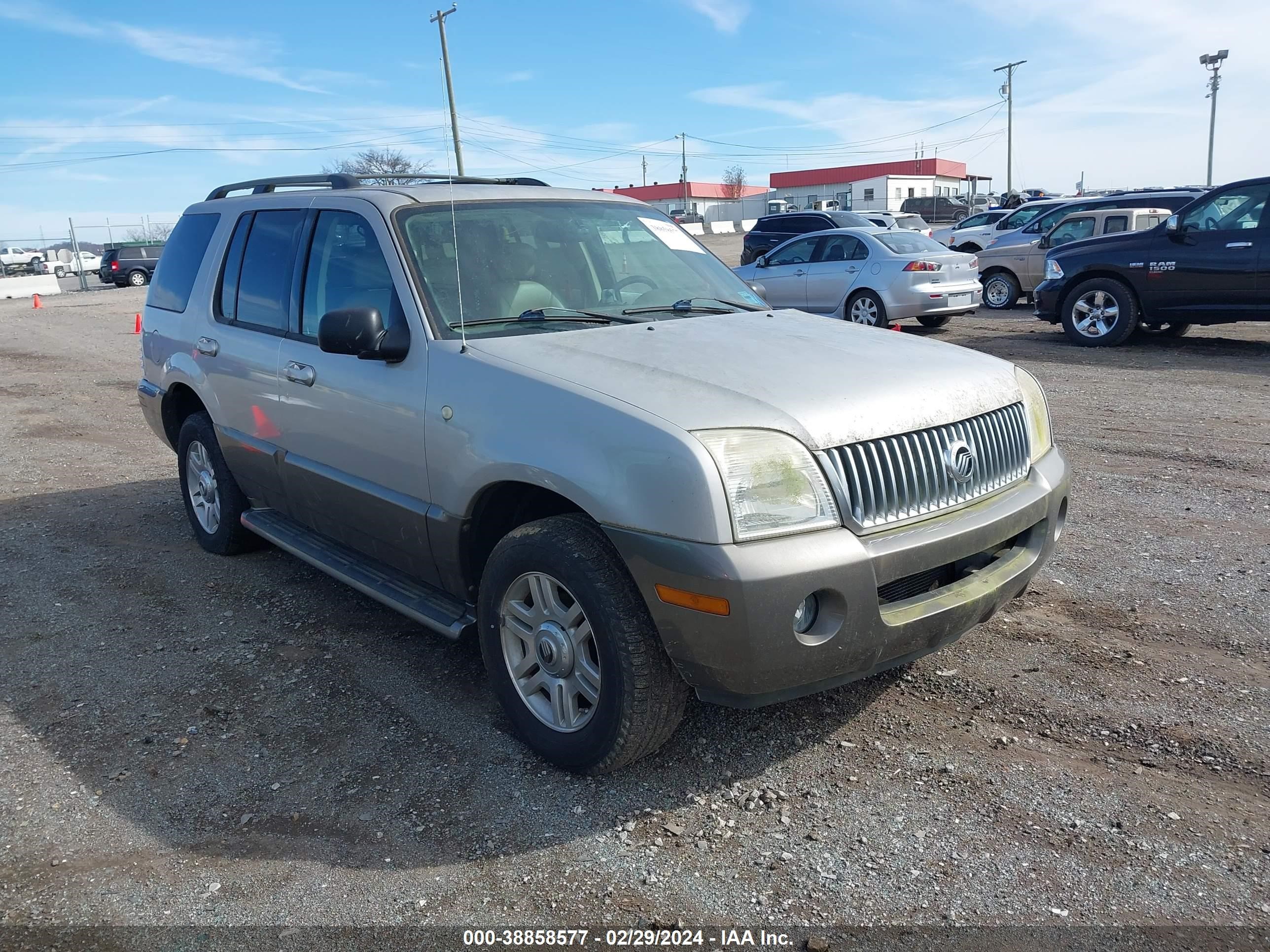 MERCURY MOUNTAINEER 2004 4m2zu66k64zj40816