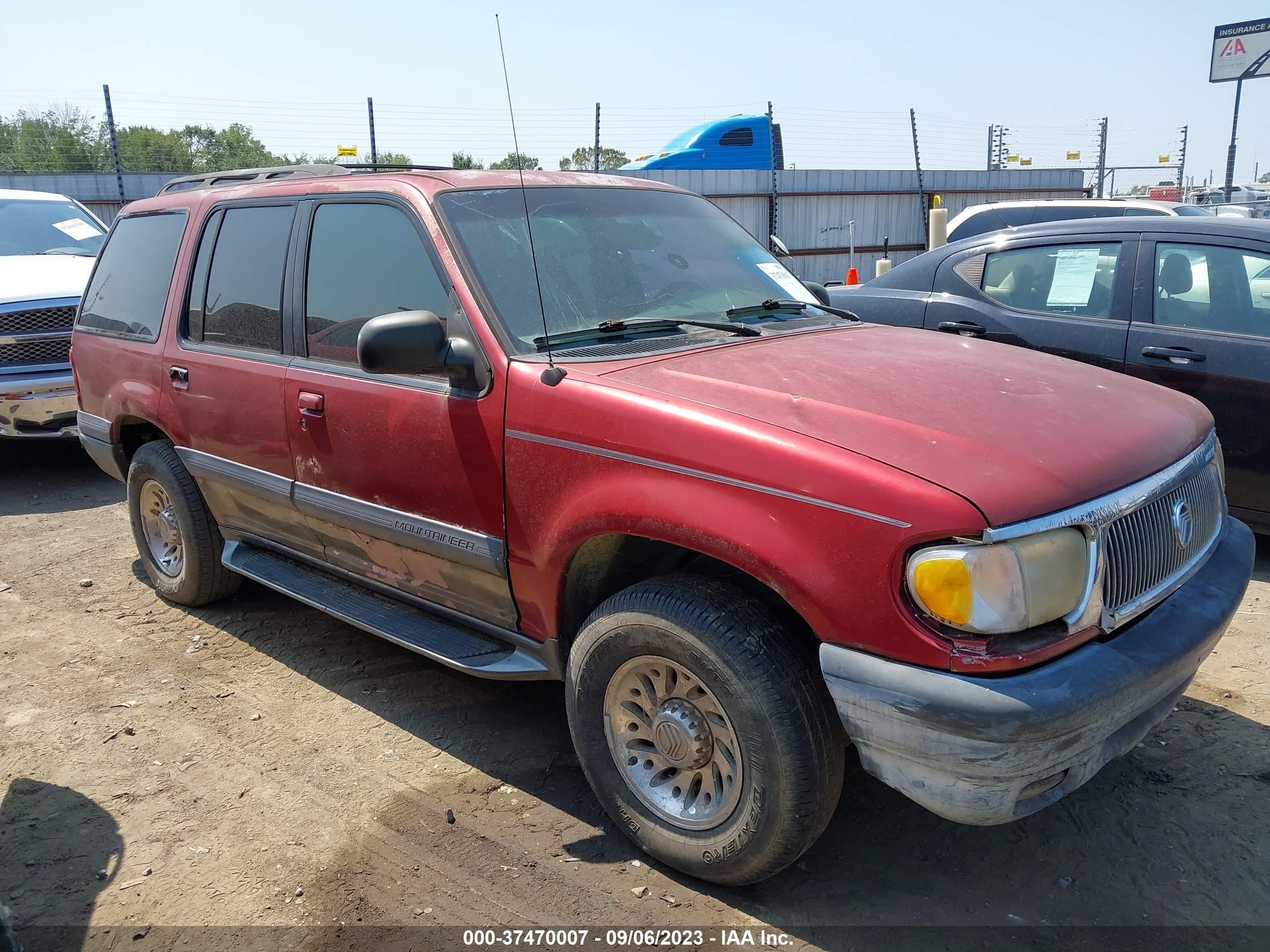 MERCURY MOUNTAINEER 2000 4m2zu66p6yuj23772