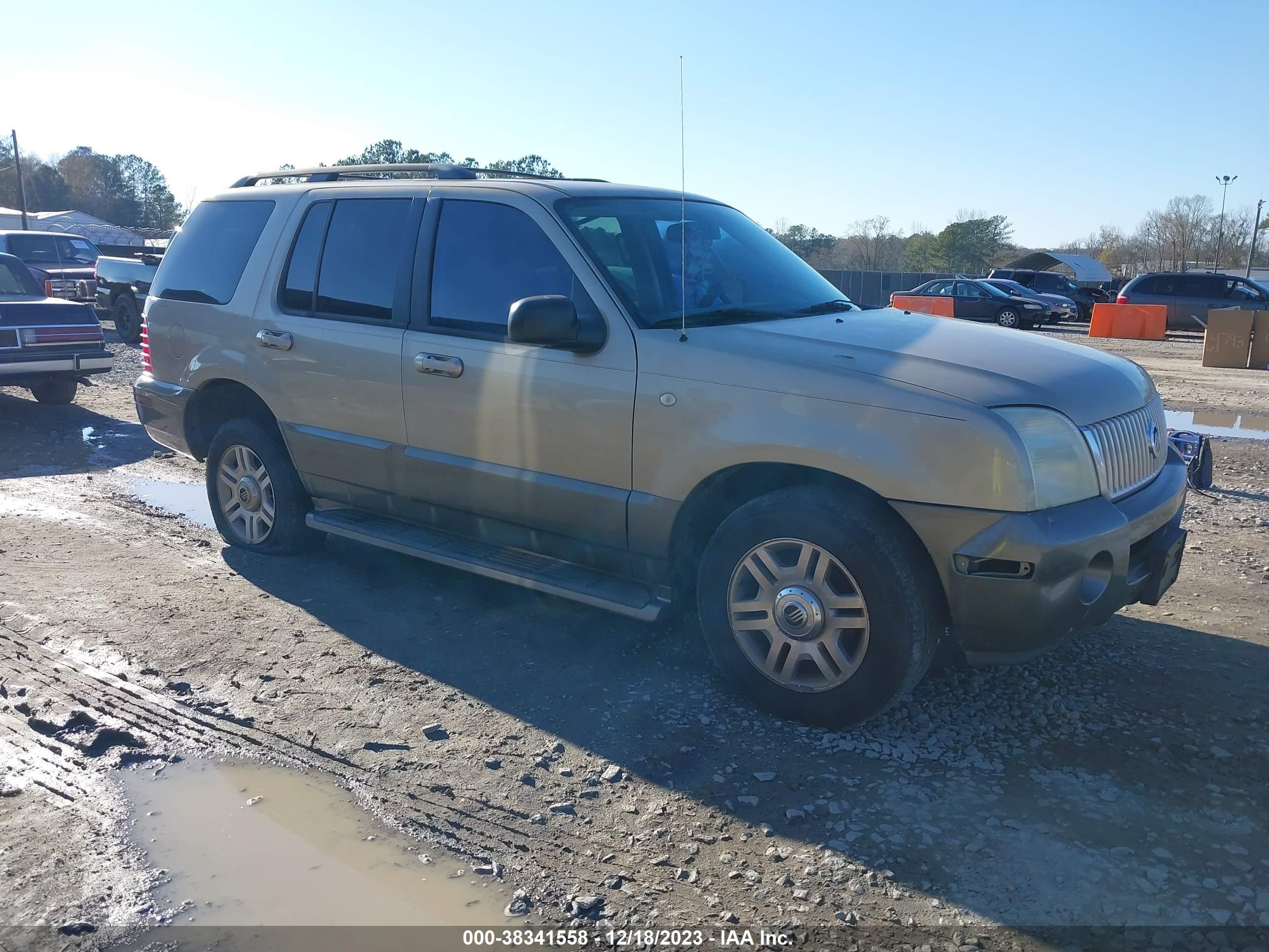 MERCURY MOUNTAINEER 2003 4m2zu66w53uj08809