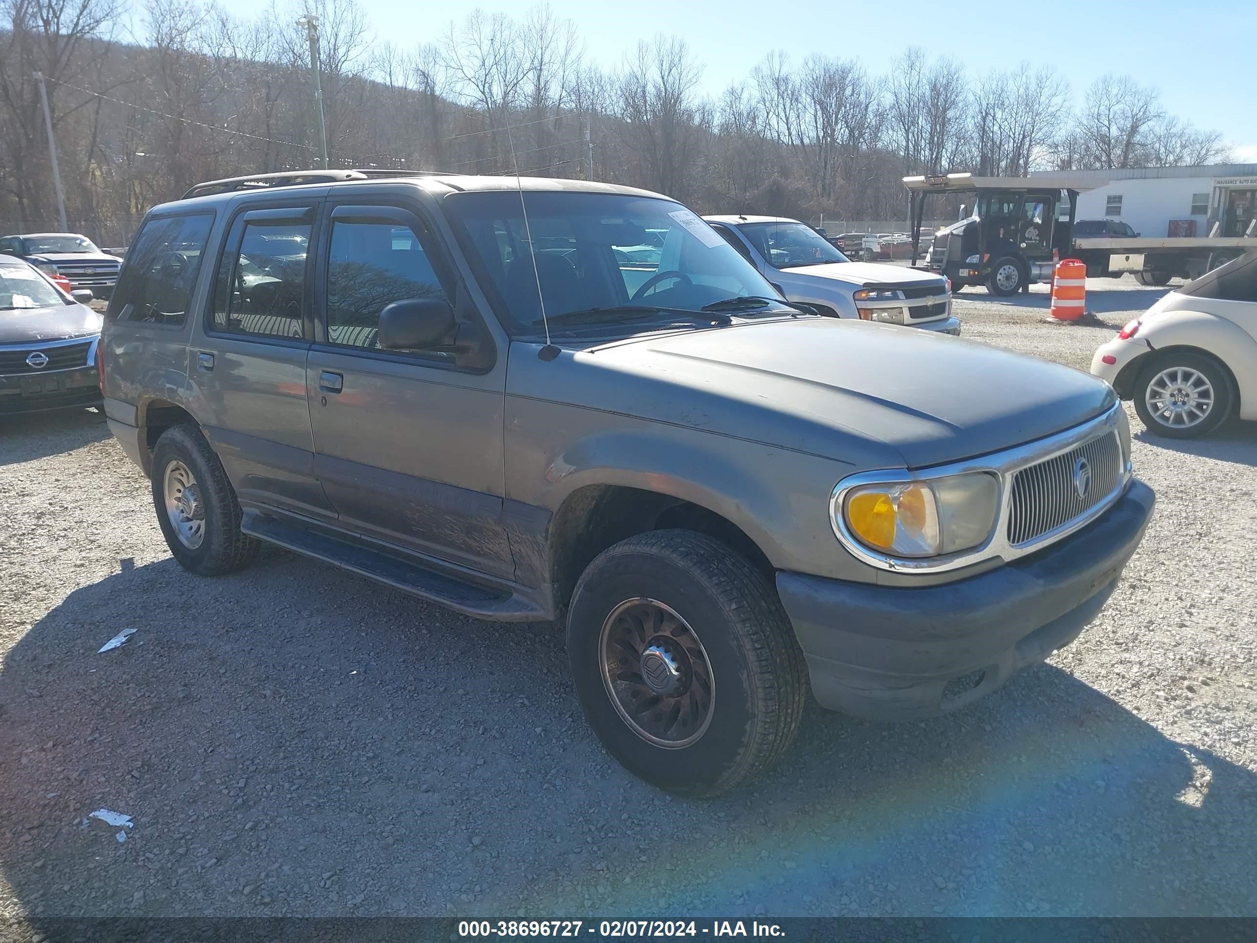 MERCURY MOUNTAINEER 2000 4m2zu76e7yuj37703