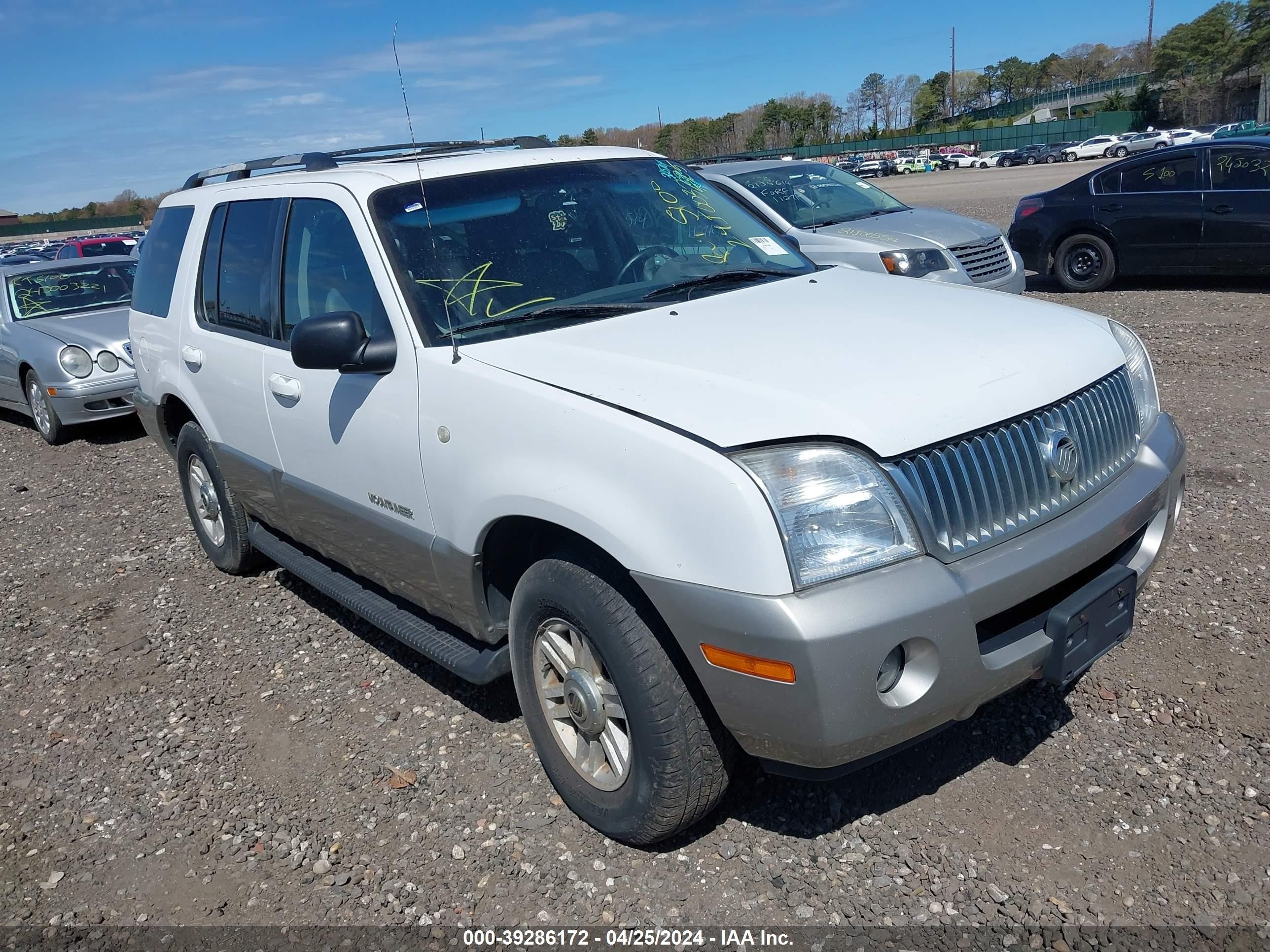 MERCURY MOUNTAINEER 2002 4m2zu86e12zj07466