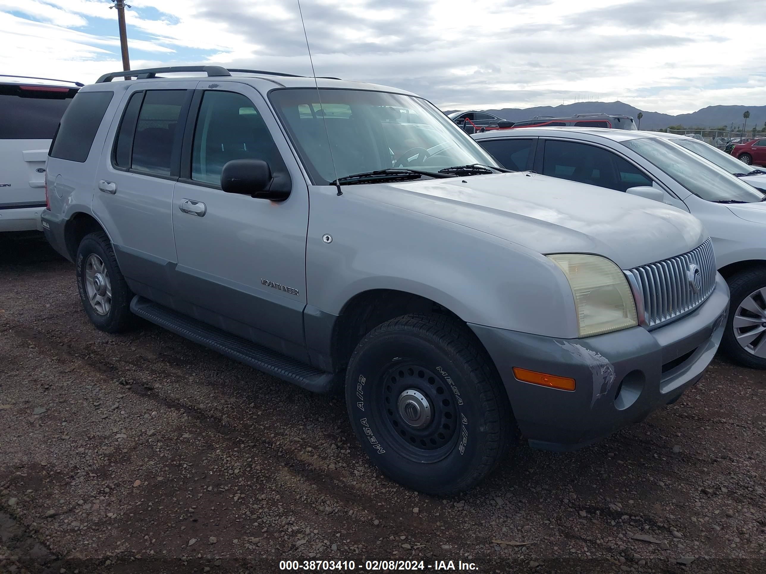 MERCURY MOUNTAINEER 2002 4m2zu86e22uj21292