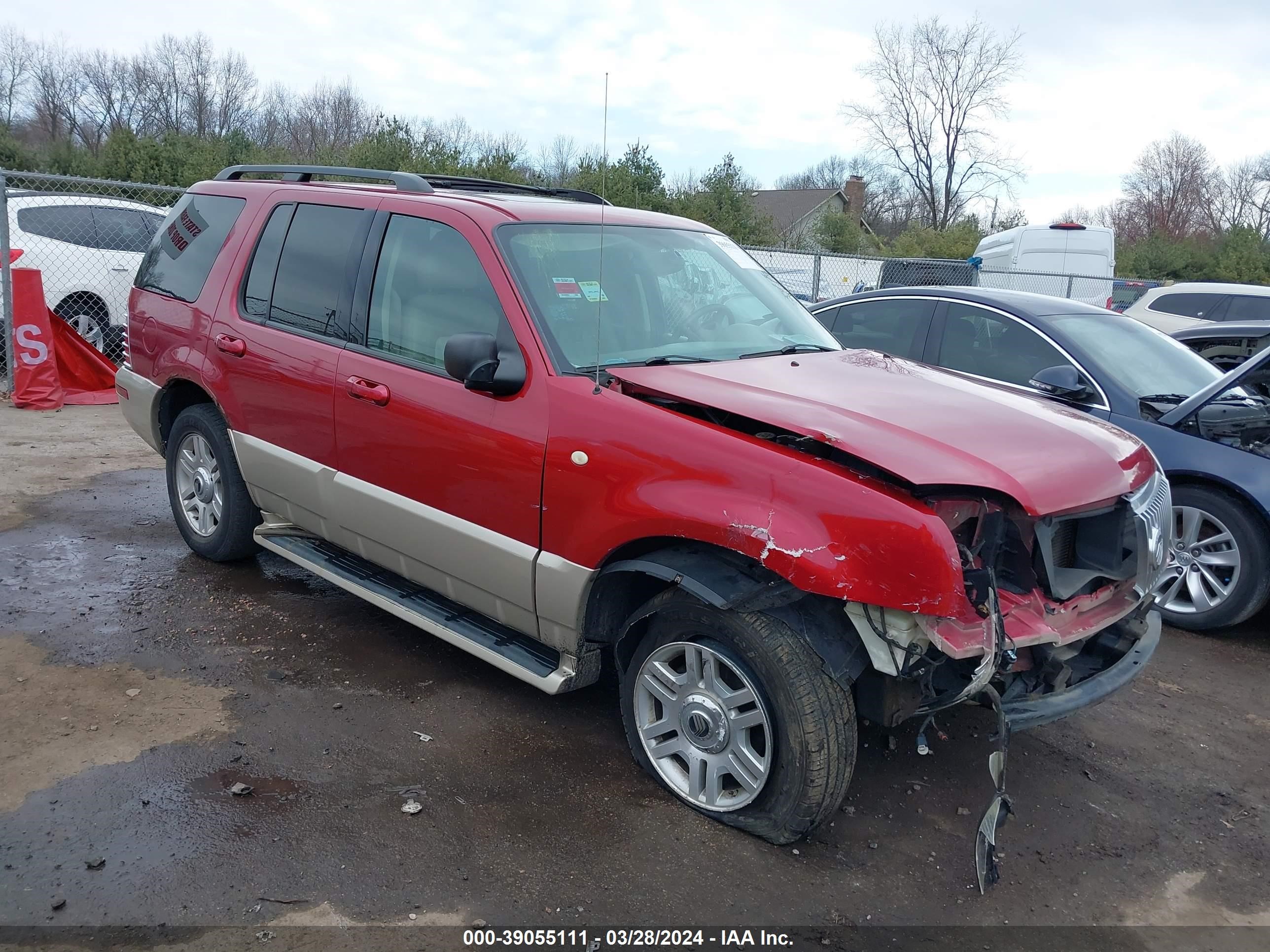 MERCURY MOUNTAINEER 2004 4m2zu86e24zj37661