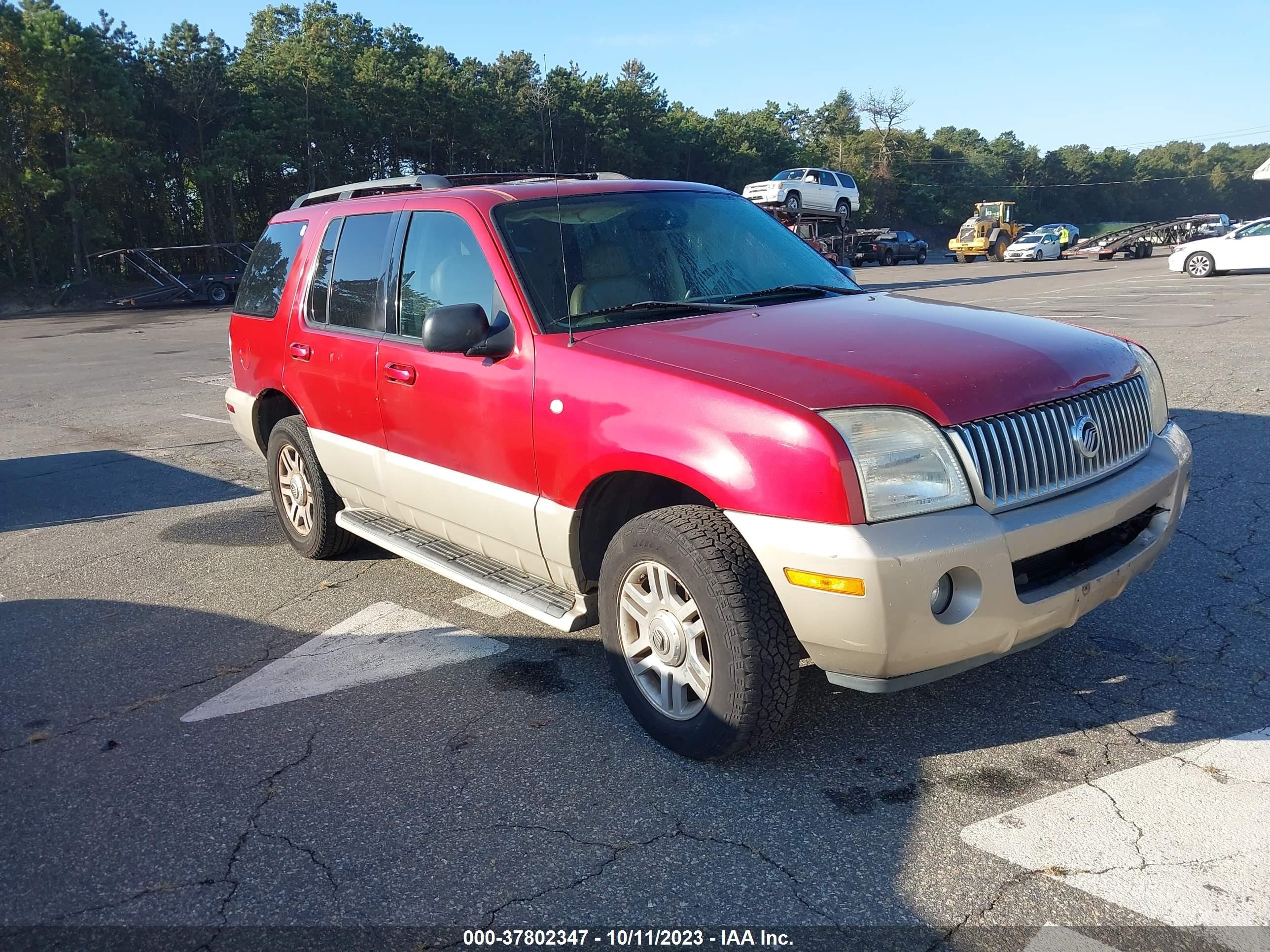 MERCURY MOUNTAINEER 2004 4m2zu86e54zj50548