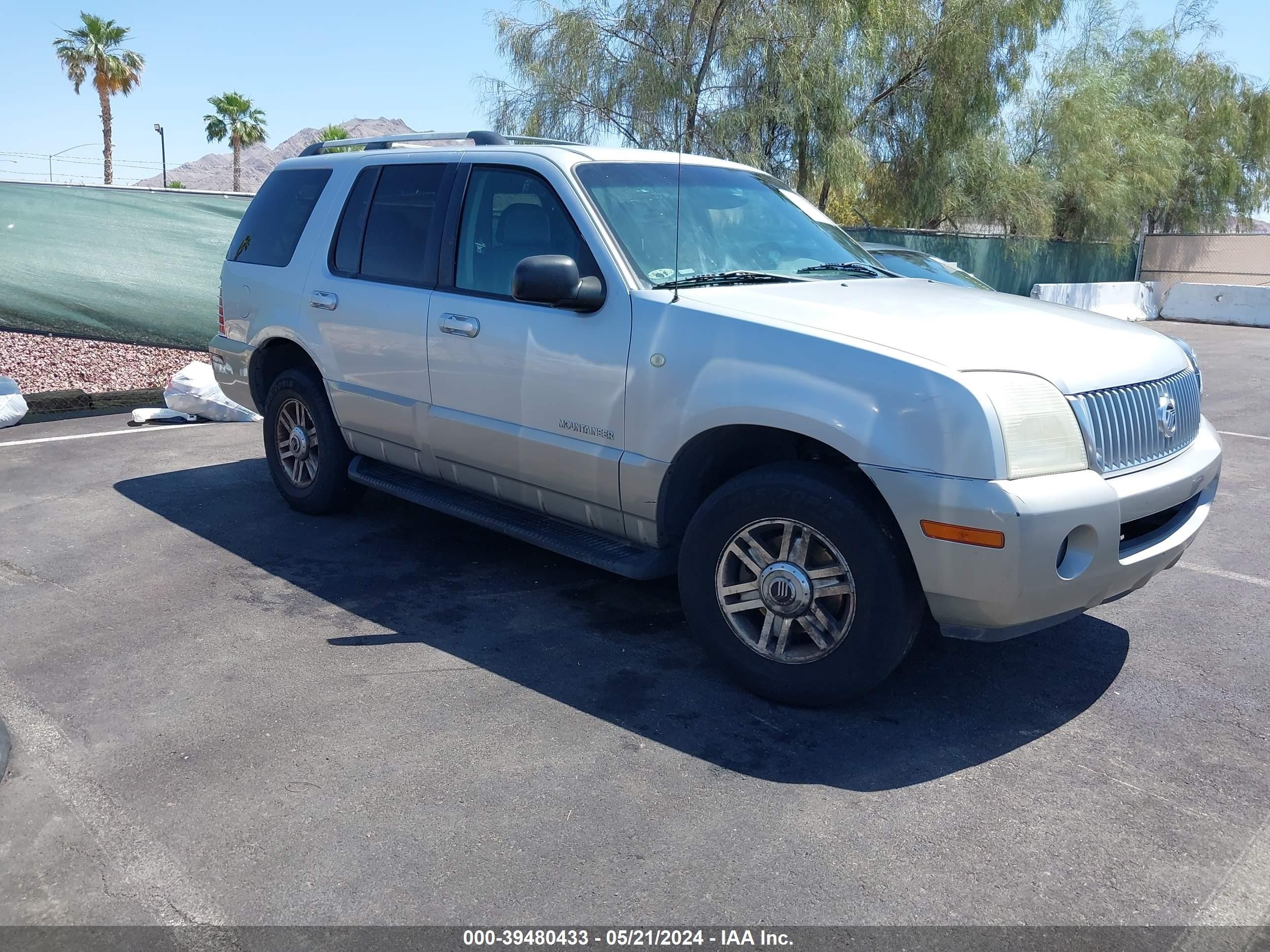 MERCURY MOUNTAINEER 2002 4m2zu86e62uj09257