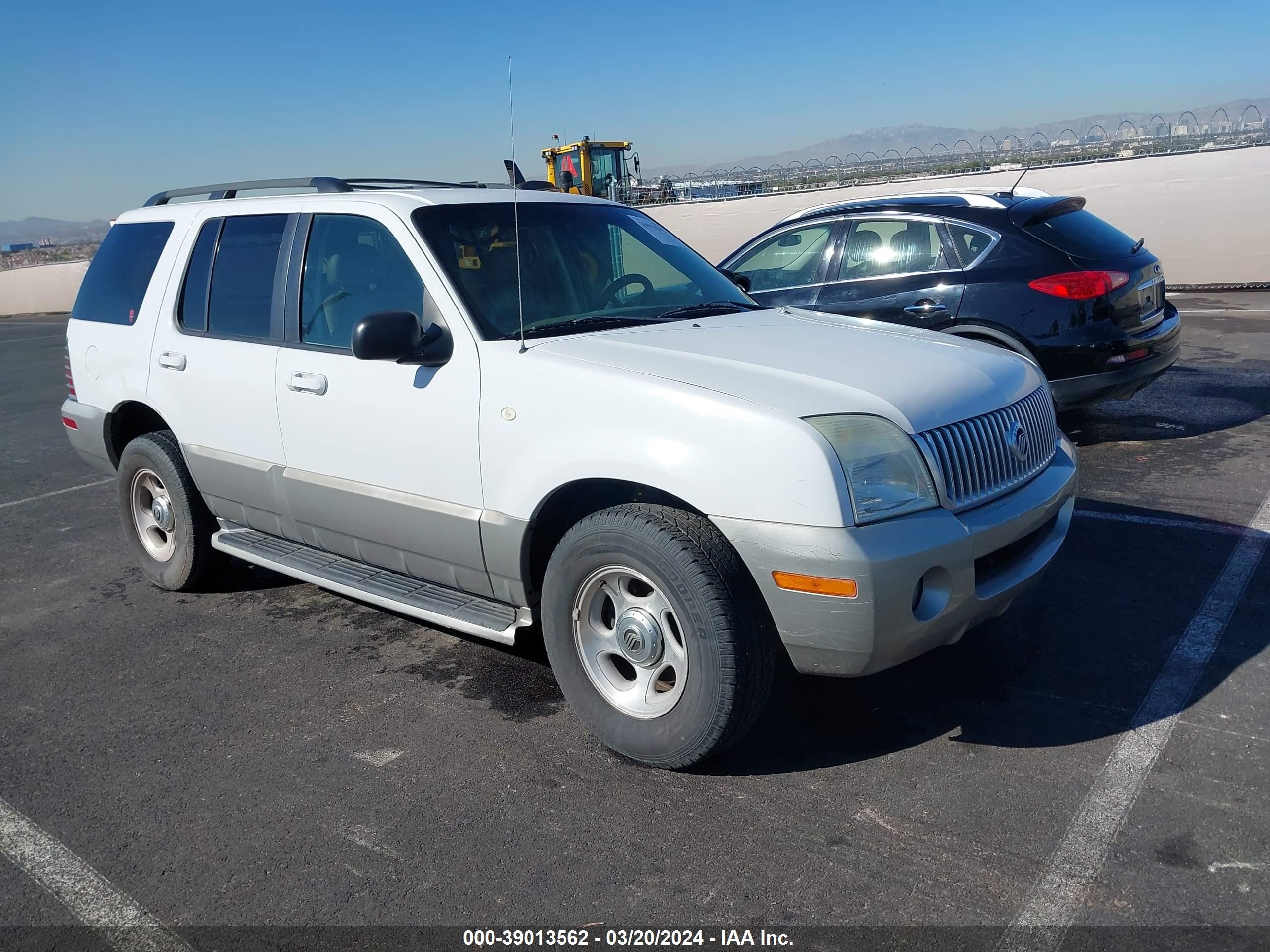 MERCURY MOUNTAINEER 2003 4m2zu86k13zj12304