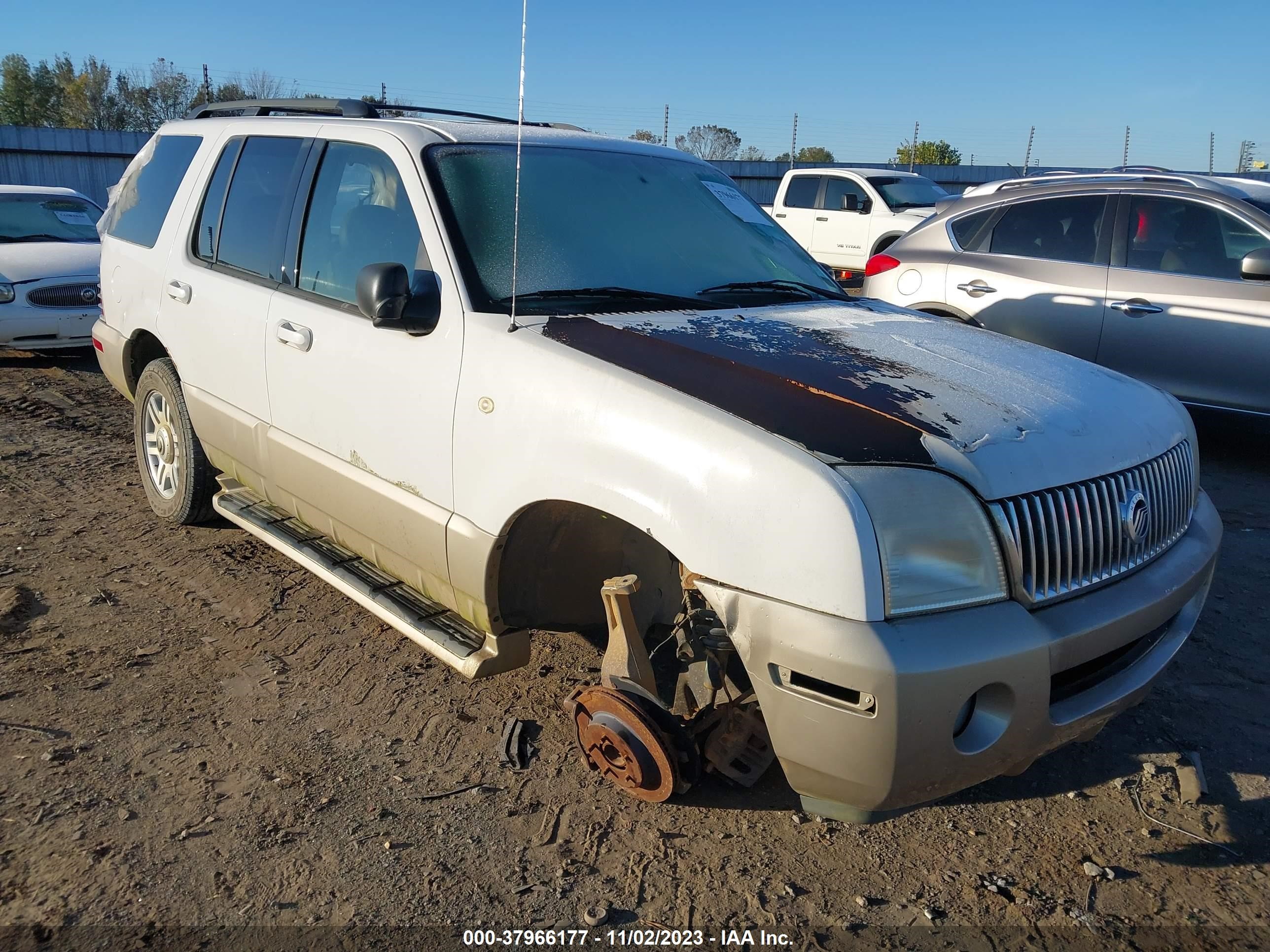 MERCURY MOUNTAINEER 2004 4m2zu86k24zj39254