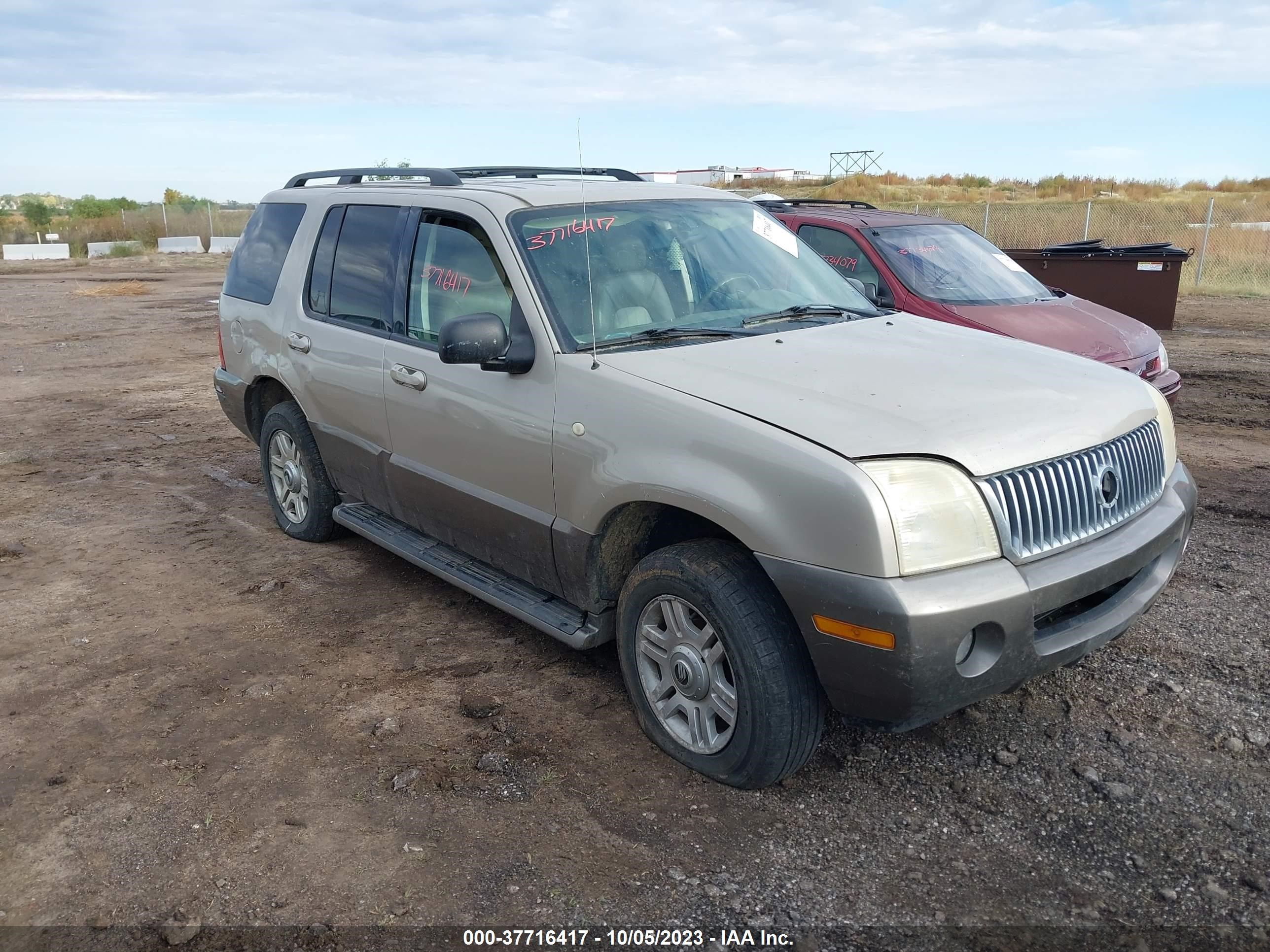 MERCURY MOUNTAINEER 2004 4m2zu86k64zj04409