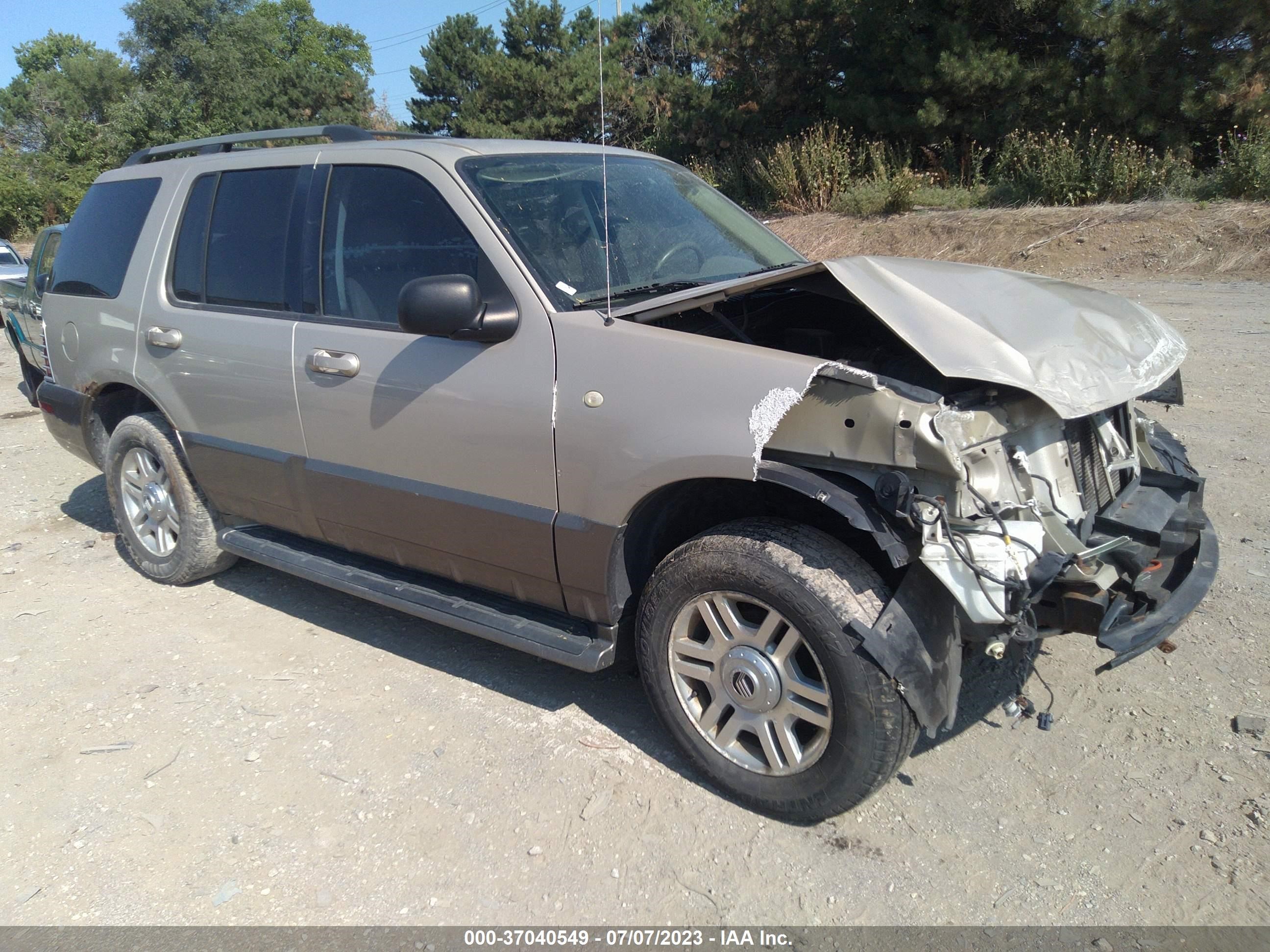 MERCURY MOUNTAINEER 2004 4m2zu86w14zj00223