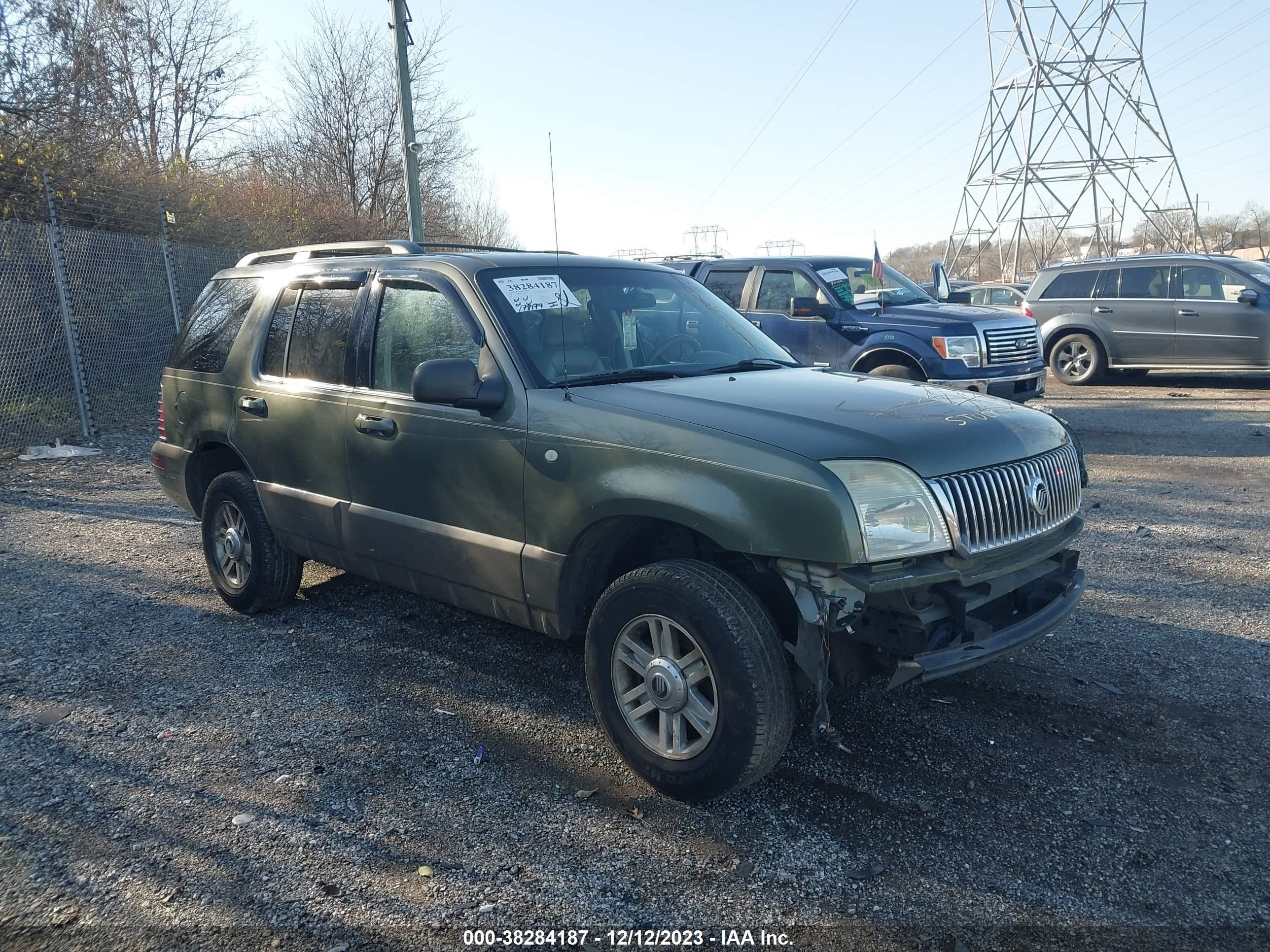 MERCURY MOUNTAINEER 2004 4m2zu86w34uj26089