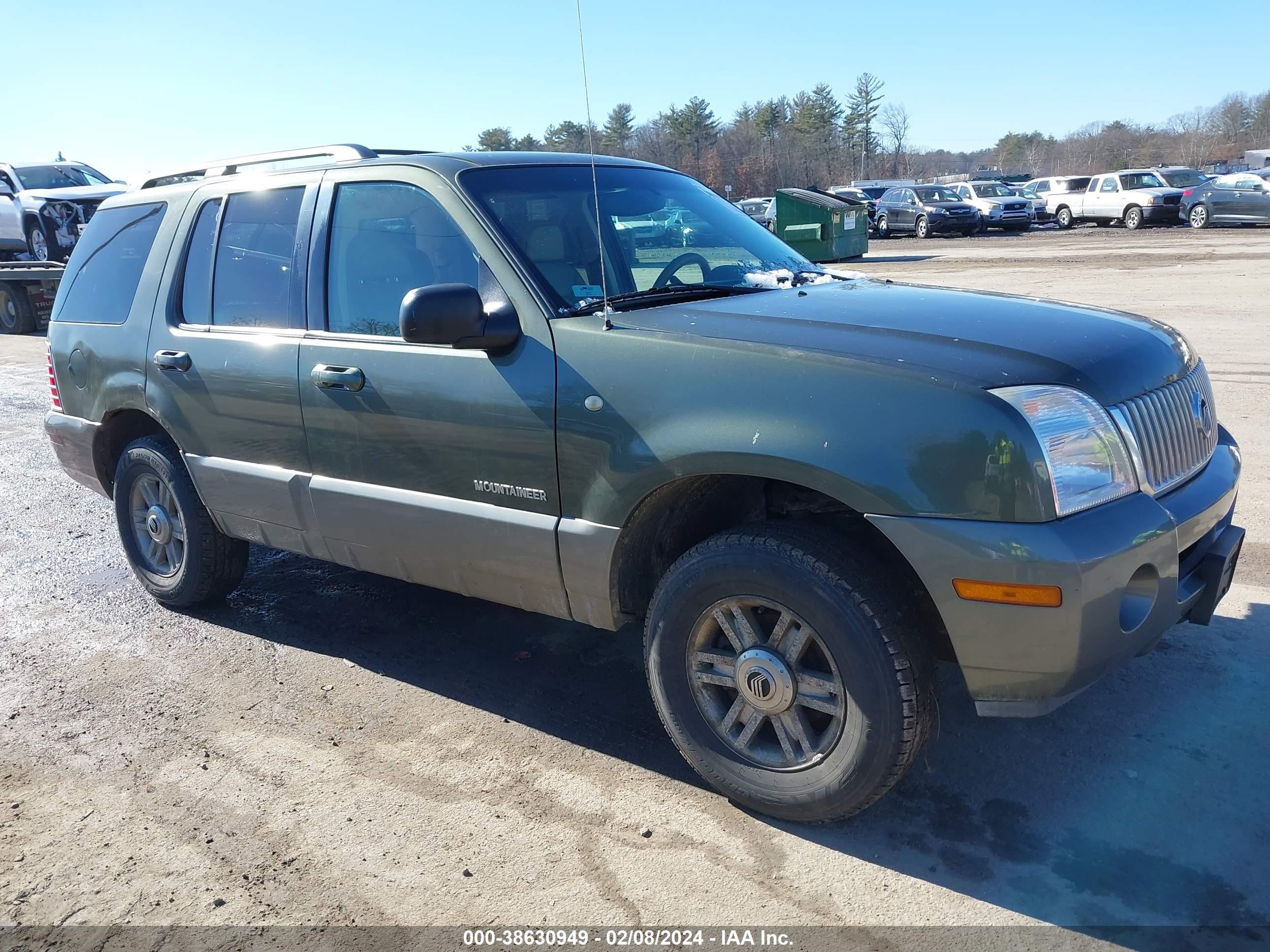 MERCURY MOUNTAINEER 2002 4m2zu86w52uj17178