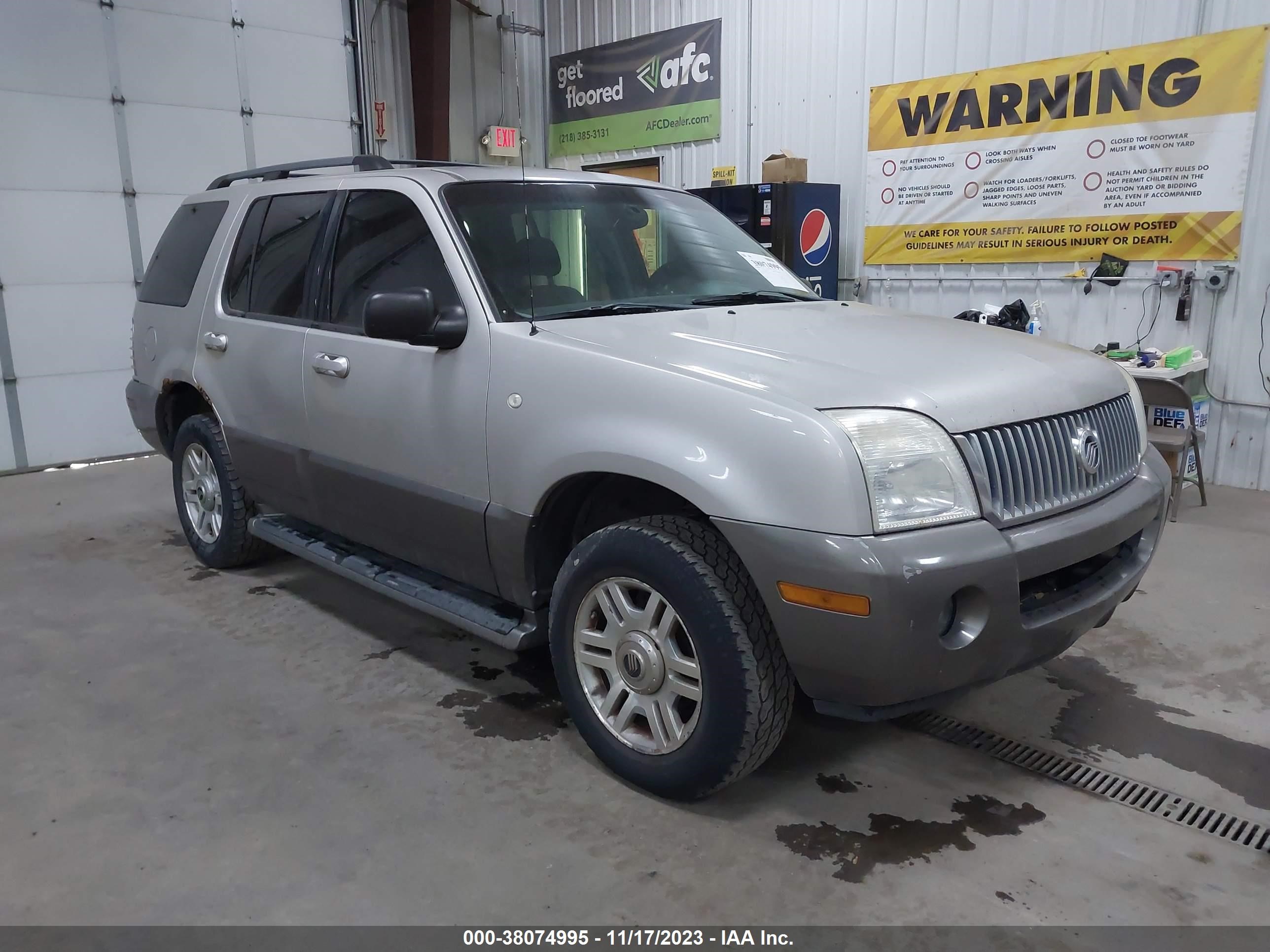 MERCURY MOUNTAINEER 2004 4m2zu86w74zj43688