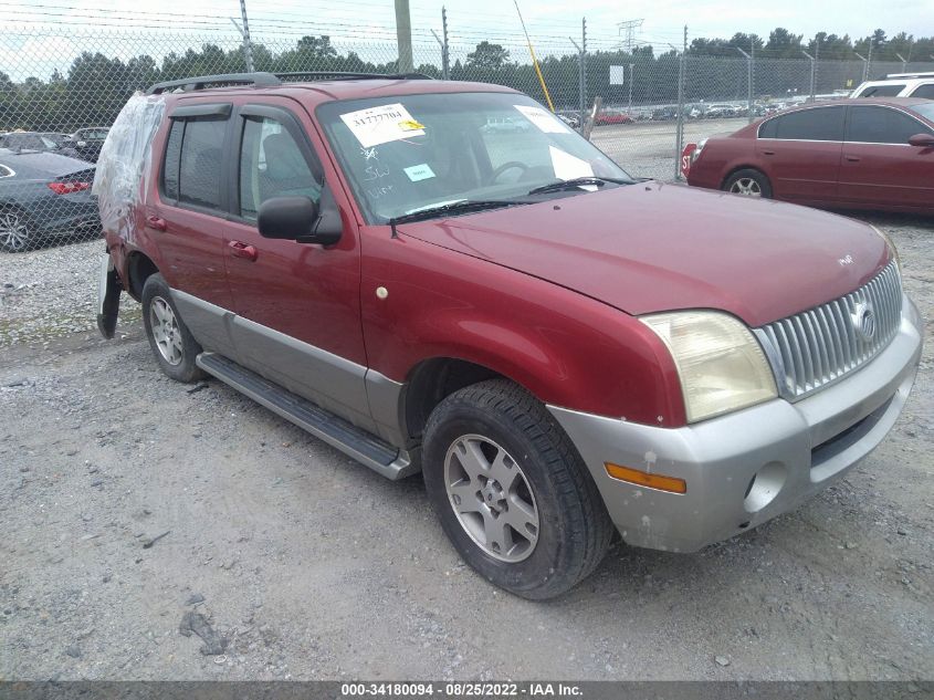 MERCURY MOUNTAINEER 2003 4m2zu86w83uj01221