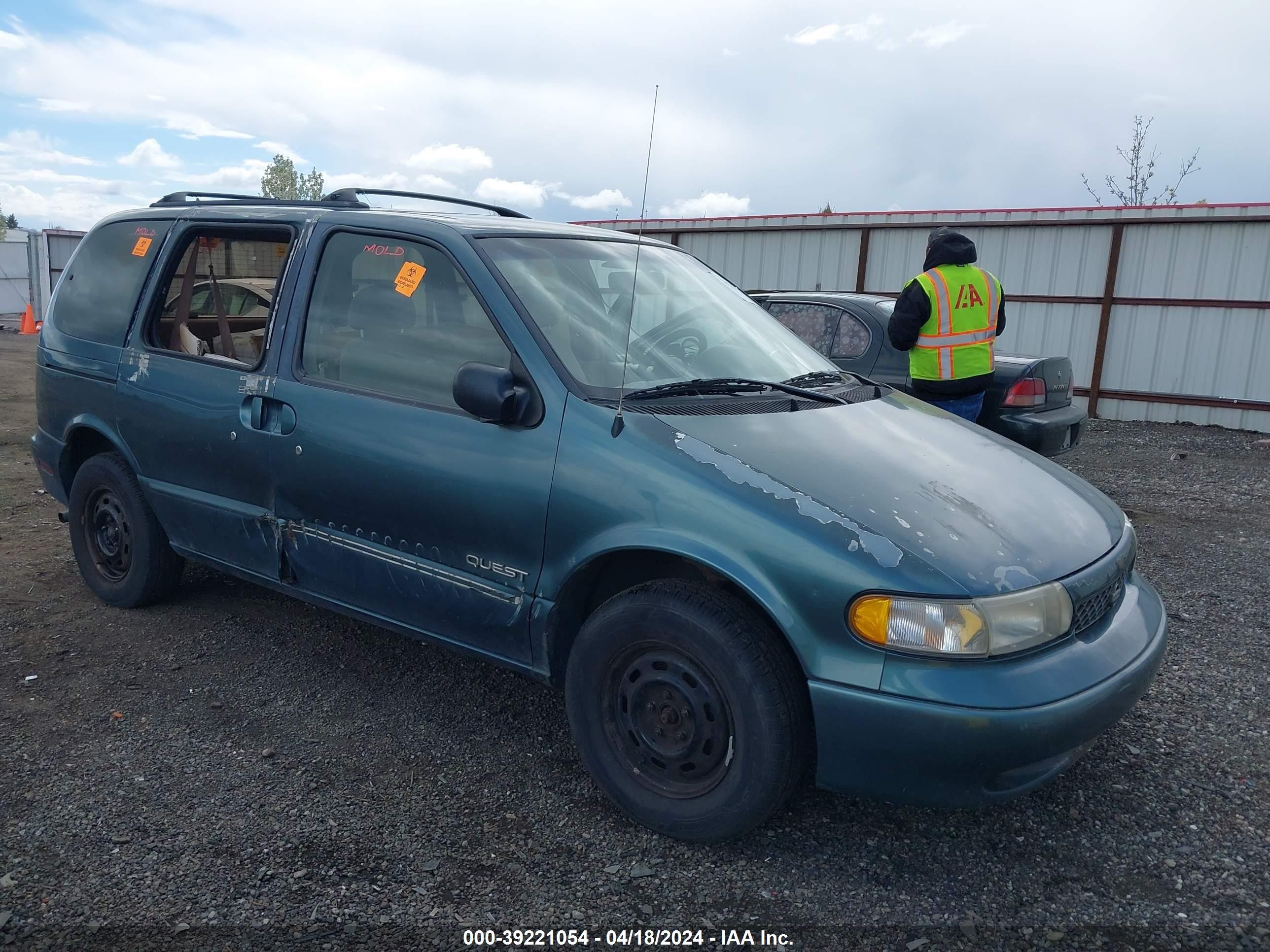 NISSAN QUEST 1996 4n2dn11w9td807994