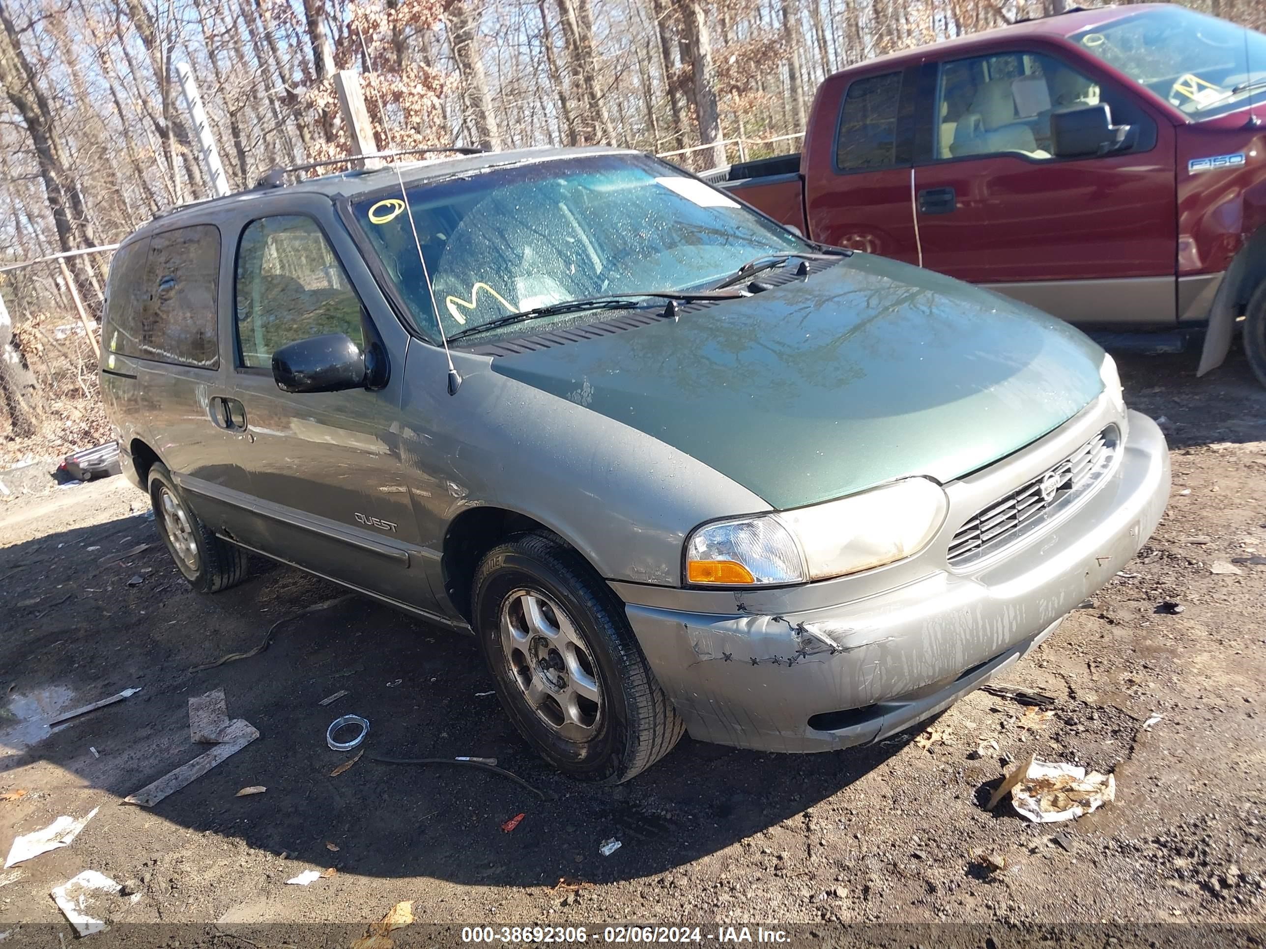 NISSAN QUEST 1999 4n2xn11t4xd814117