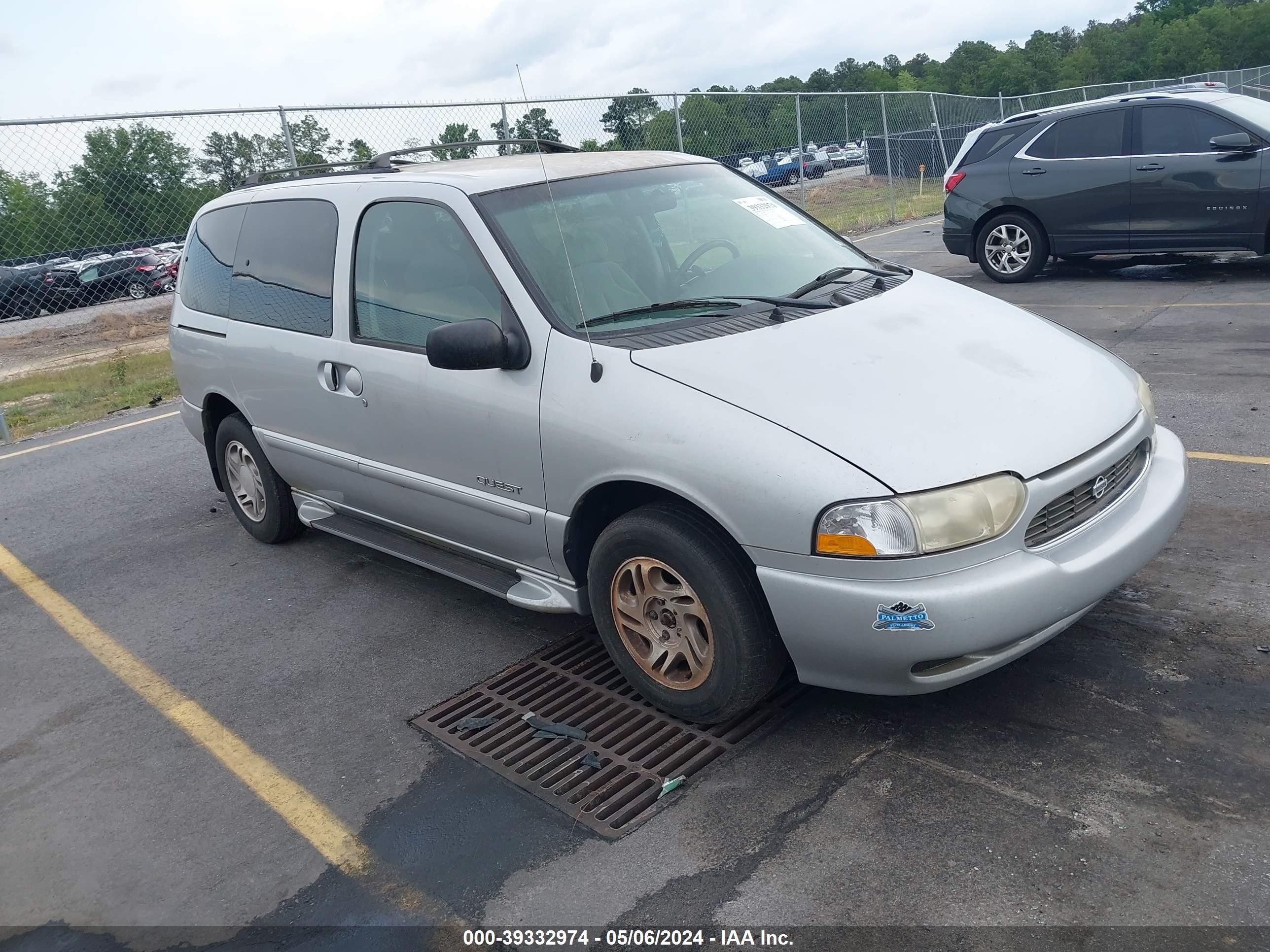 NISSAN QUEST 2000 4n2xn11t4yd842341