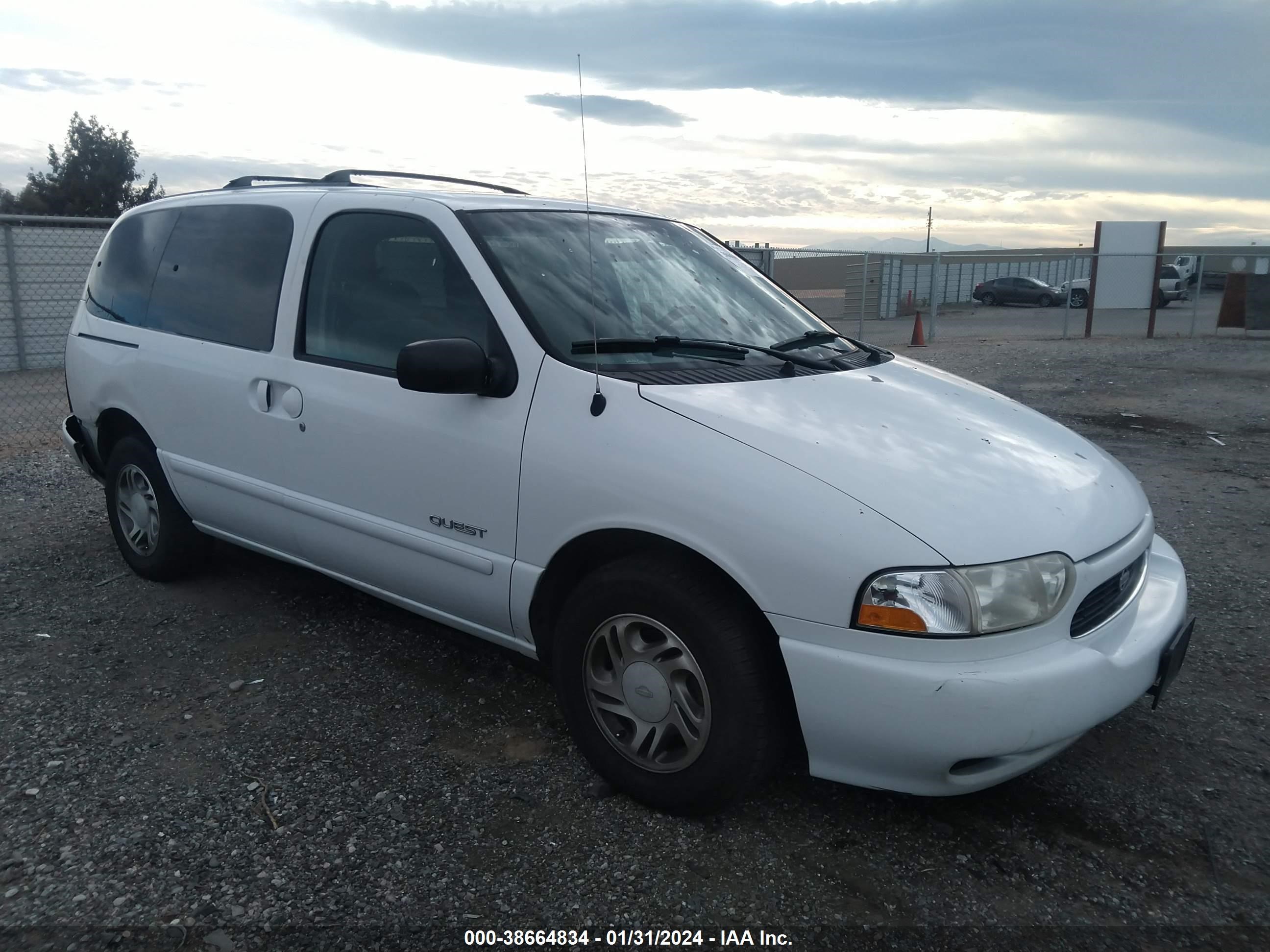 NISSAN QUEST 2000 4n2xn11t5yd833180