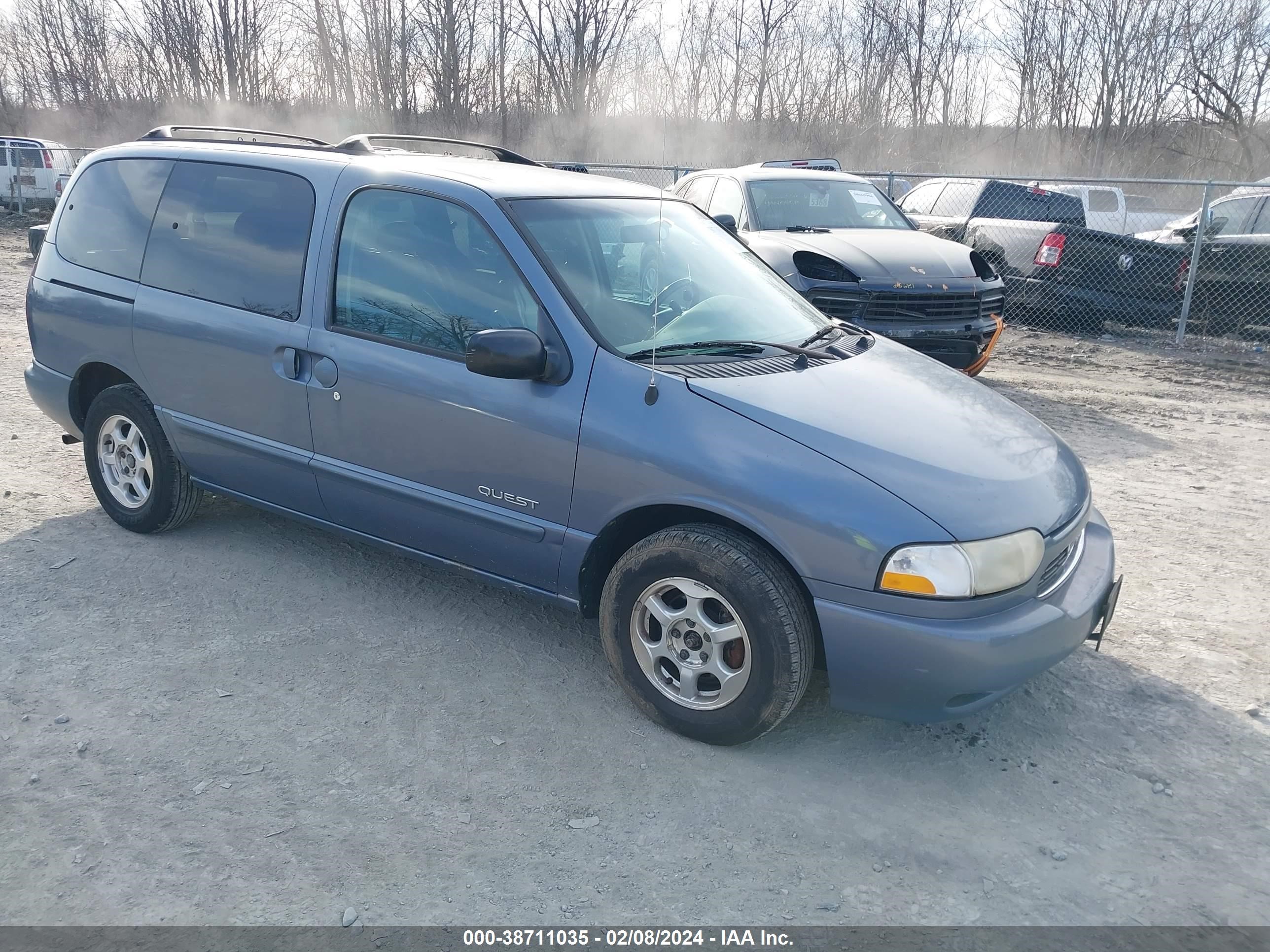 NISSAN QUEST 1999 4n2xn11t7xd822907