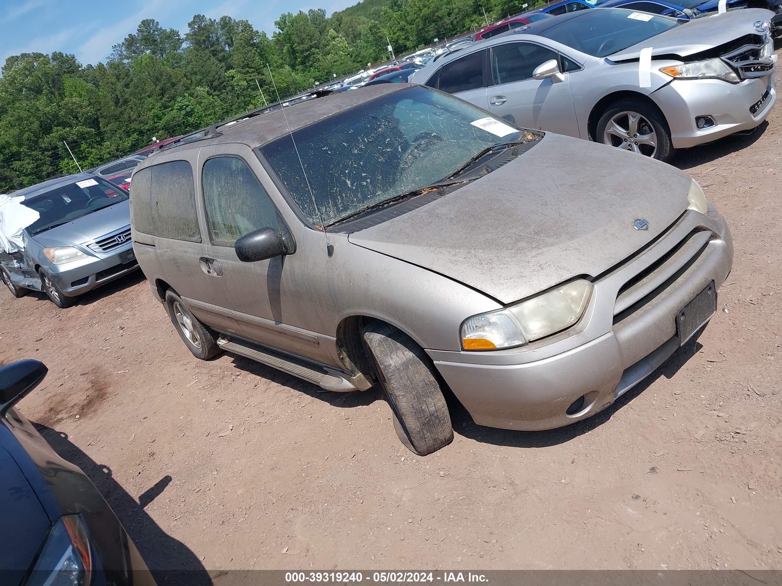 NISSAN QUEST 2001 4n2zn15t21d829385