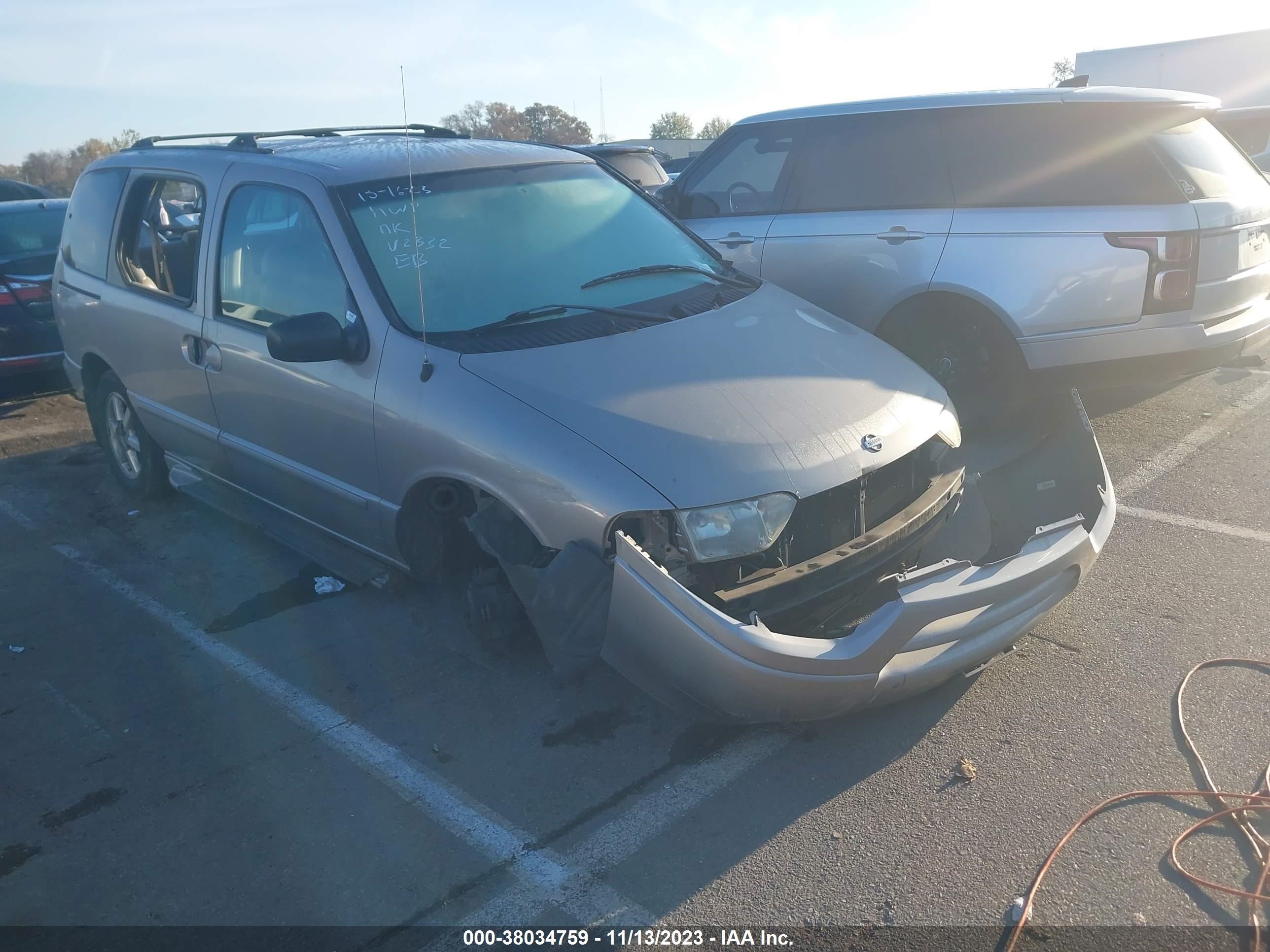 NISSAN QUEST 2001 4n2zn17tx1d812332