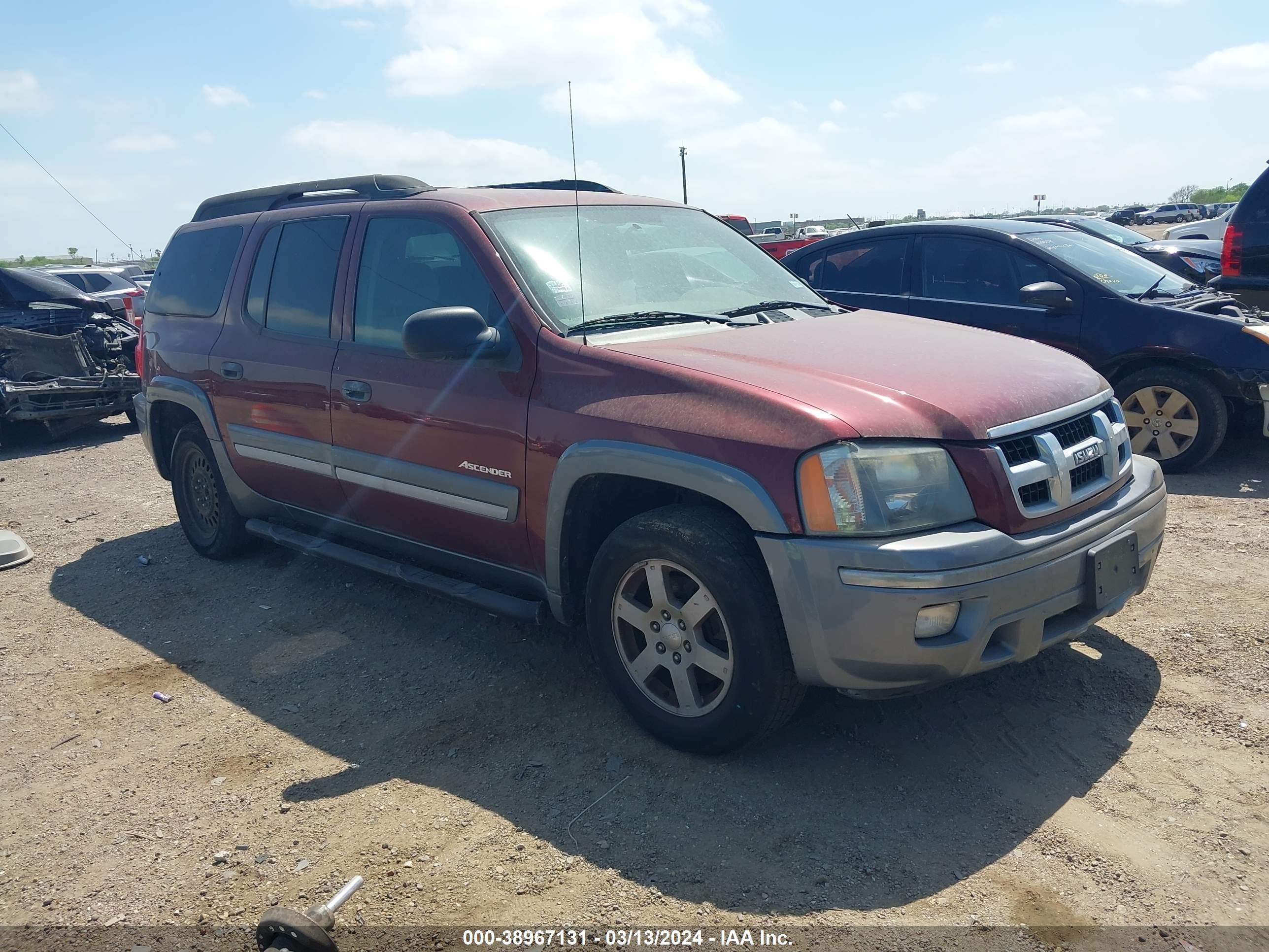 ISUZU ASCENDER 2004 4nues16s746702144