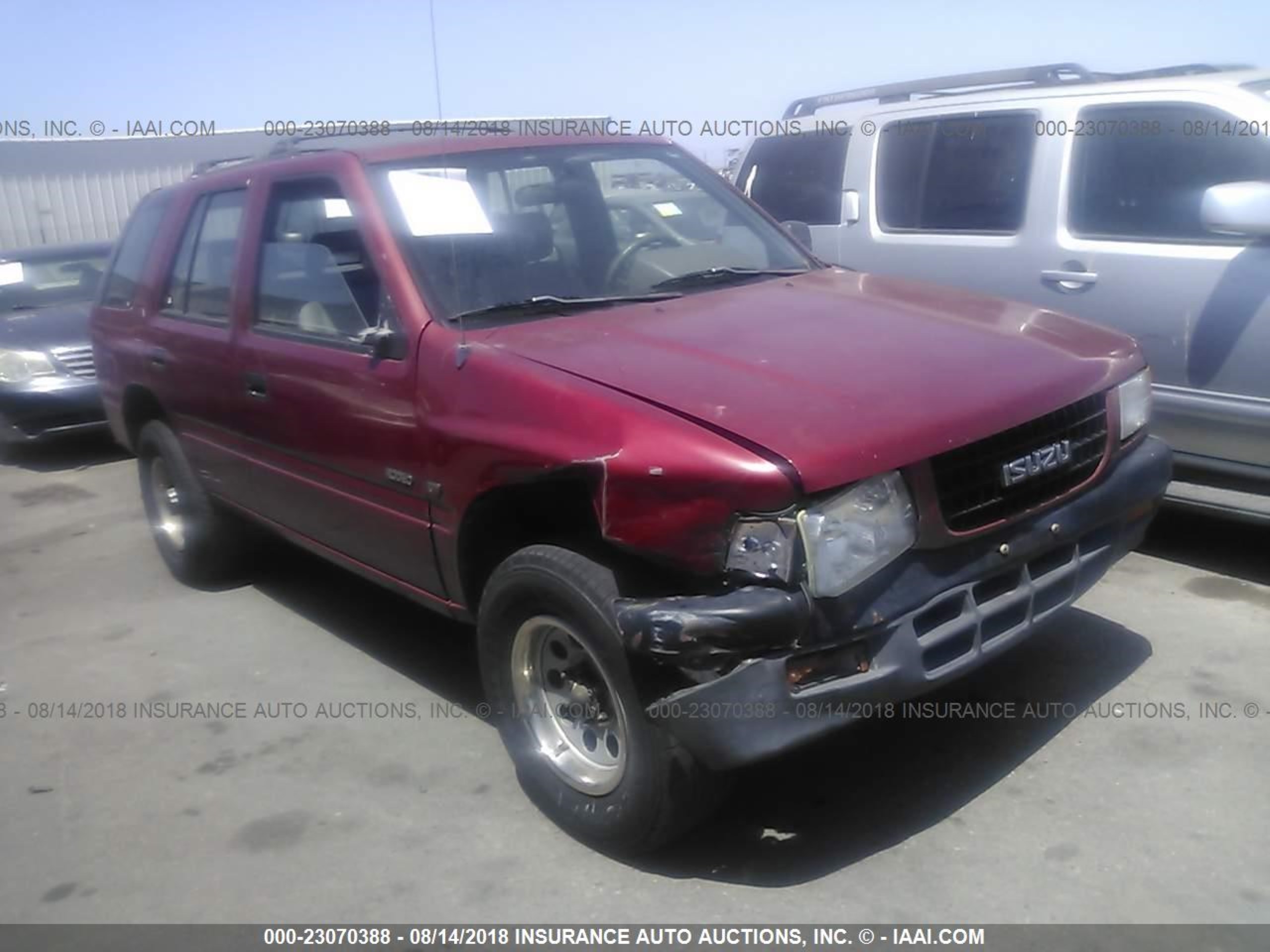 ISUZU RODEO 1994 4s2cg58v7r4343985