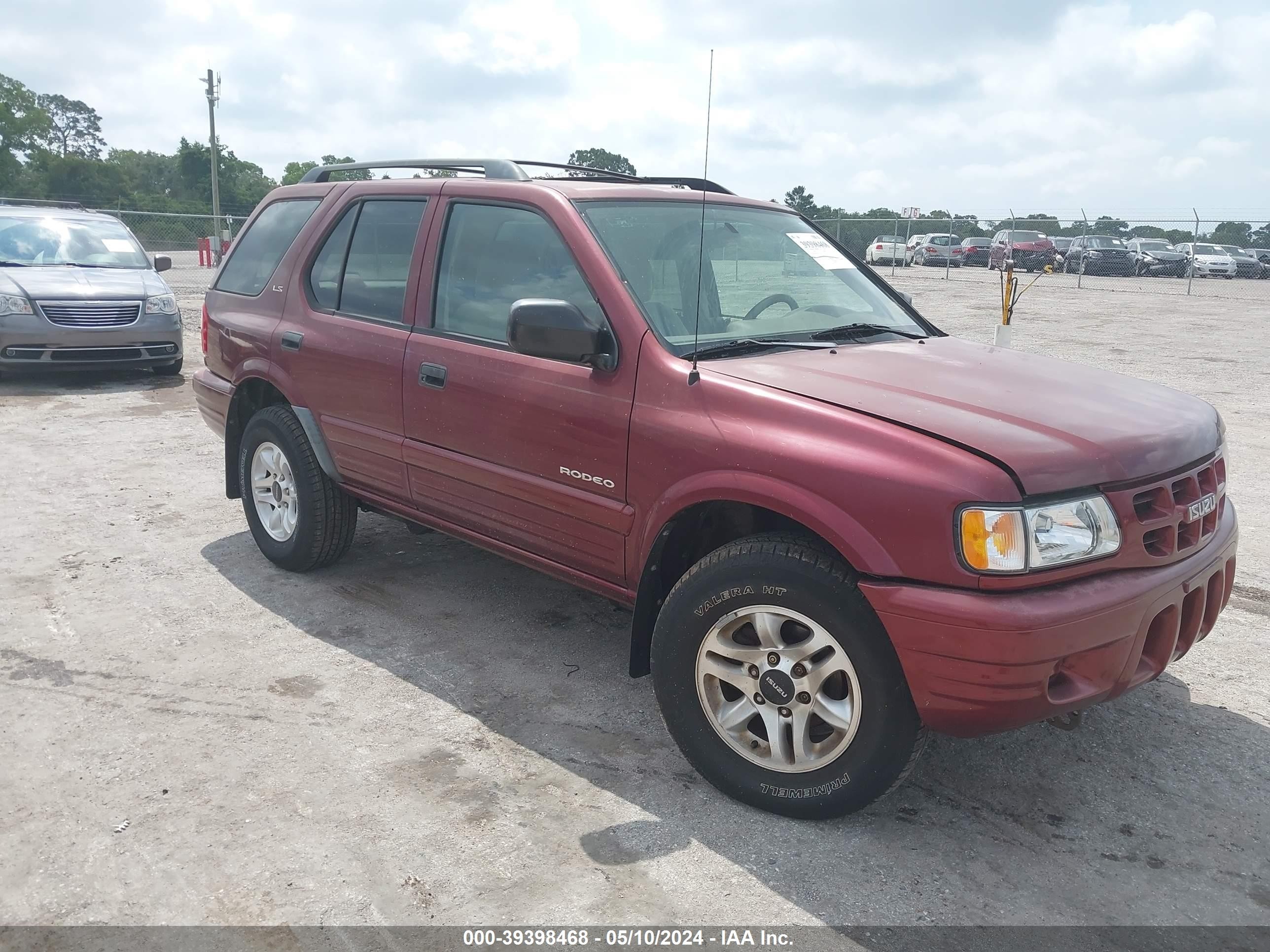 ISUZU RODEO 2002 4s2ck58w124320599