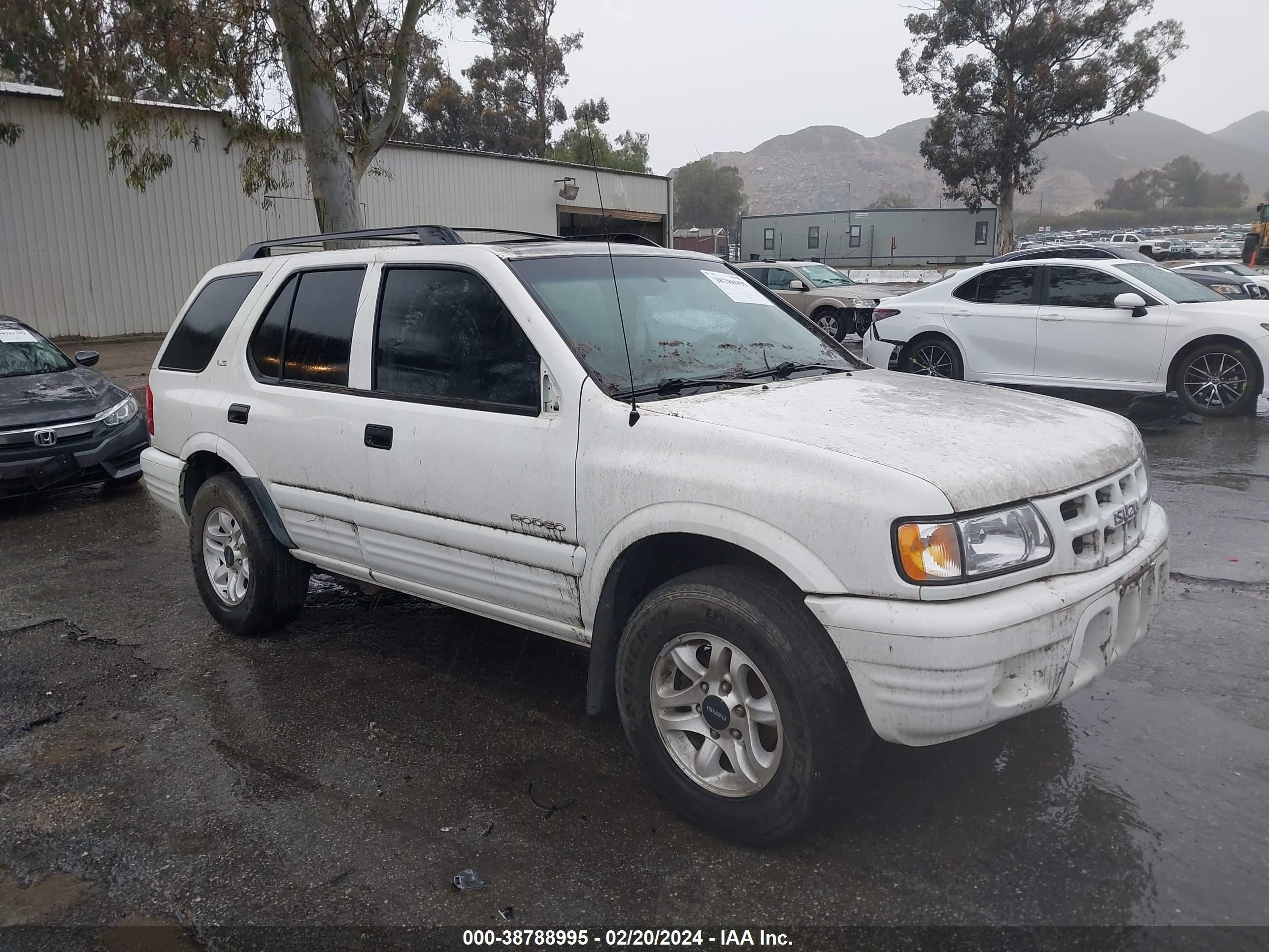 ISUZU RODEO 2002 4s2ck58w624322252