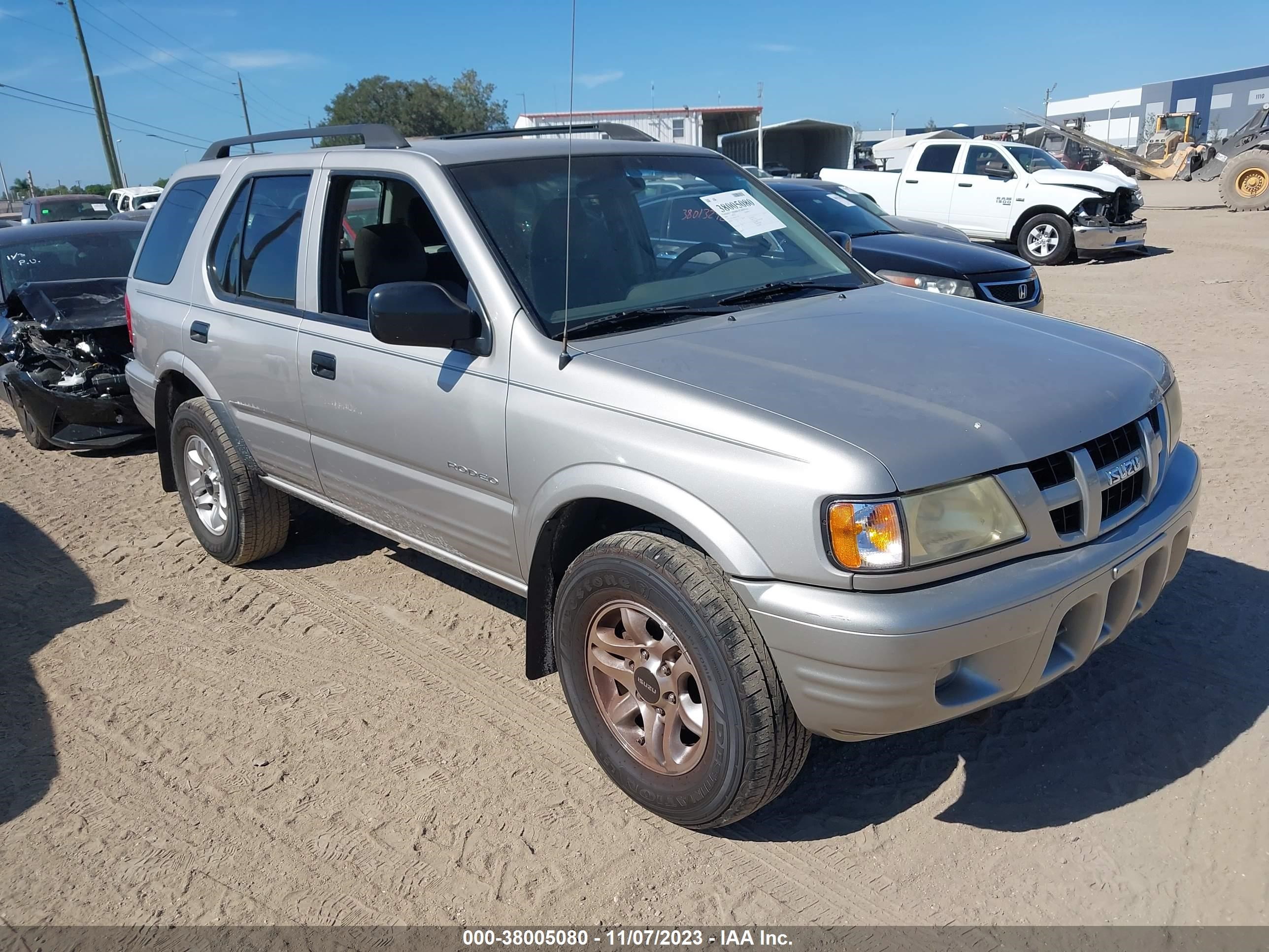 ISUZU RODEO 2004 4s2ck58w644315109