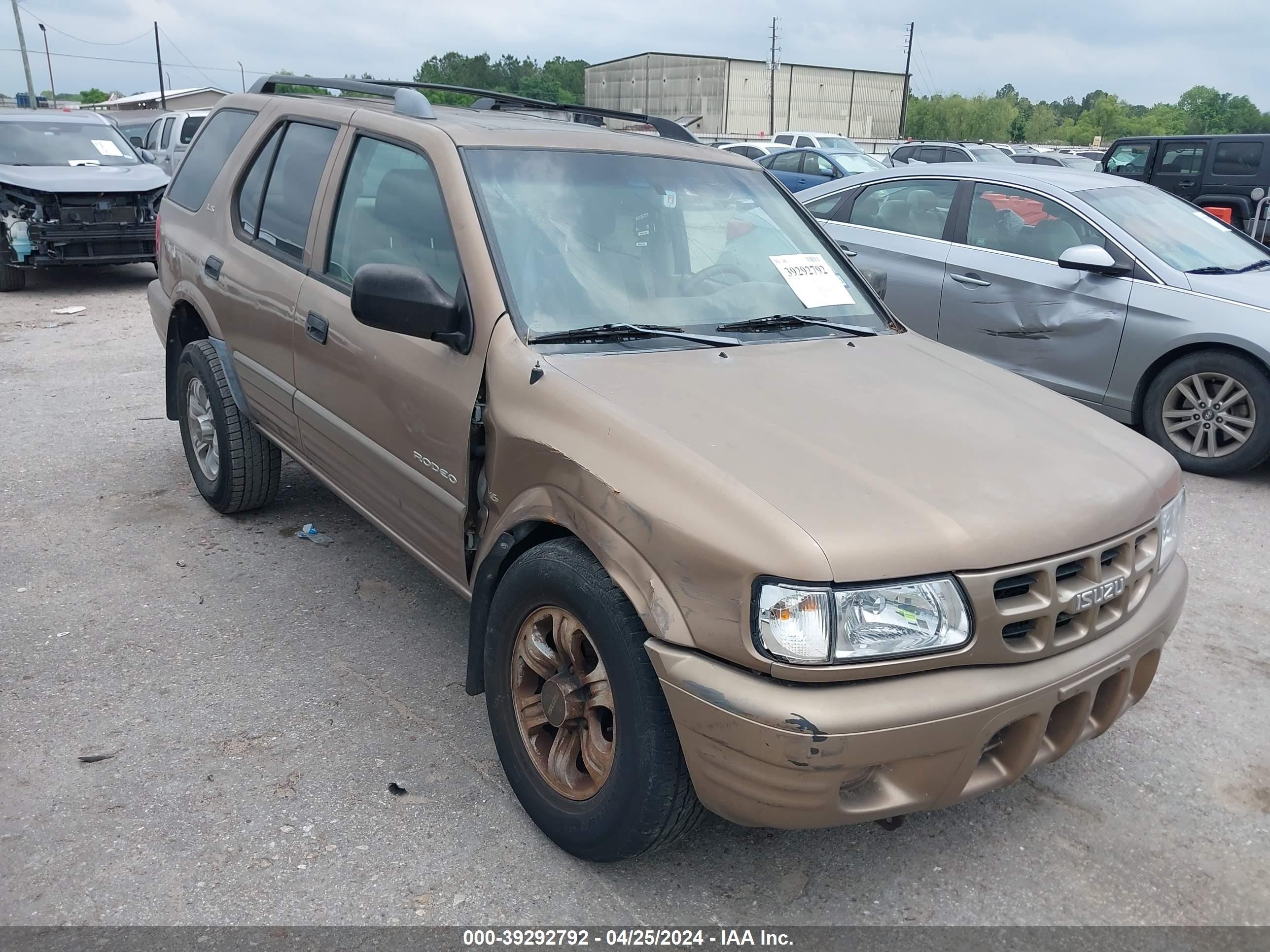 ISUZU RODEO 2001 4s2ck58w814311817