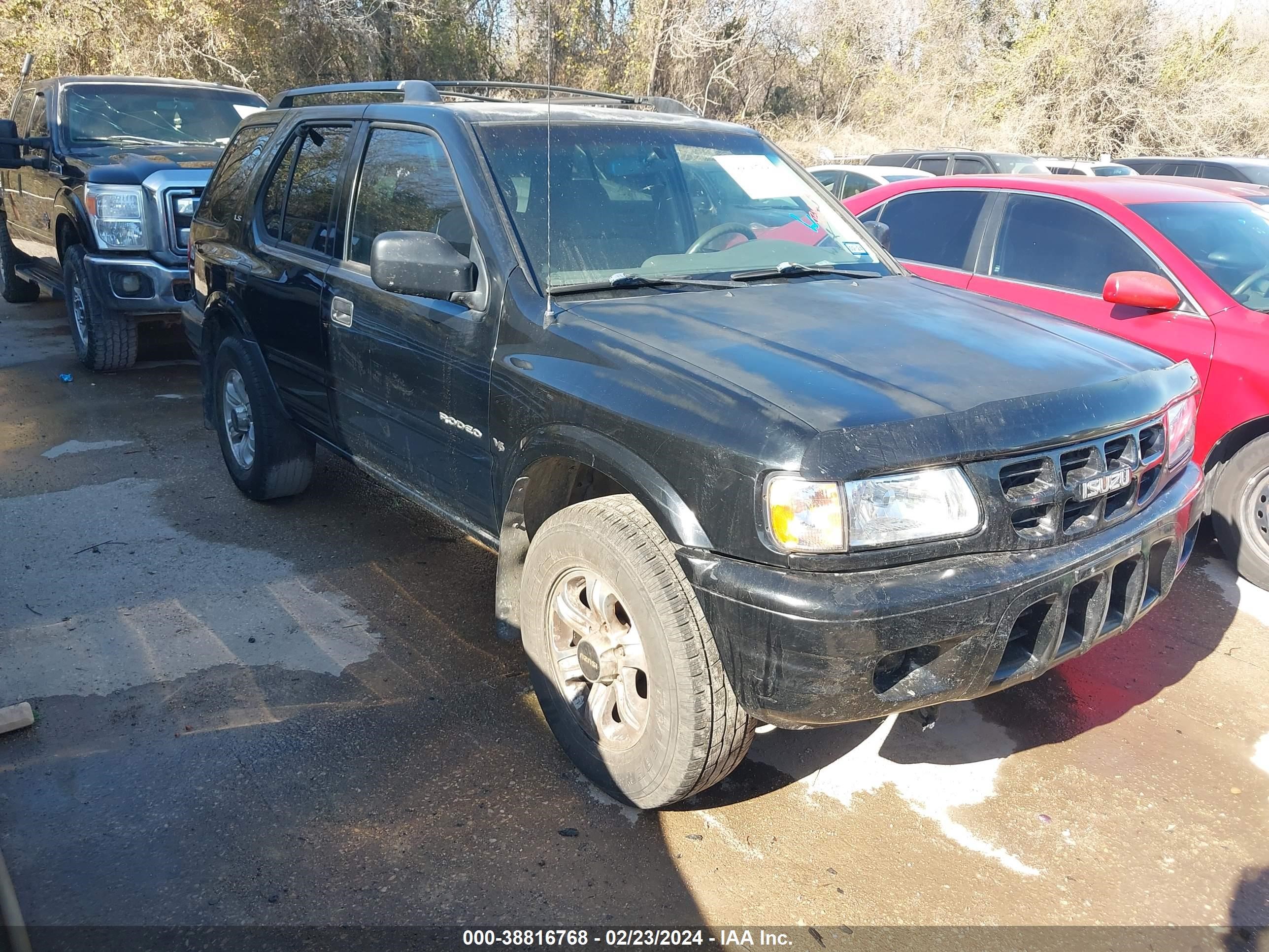 ISUZU RODEO 2000 4s2ck58w8y4325730