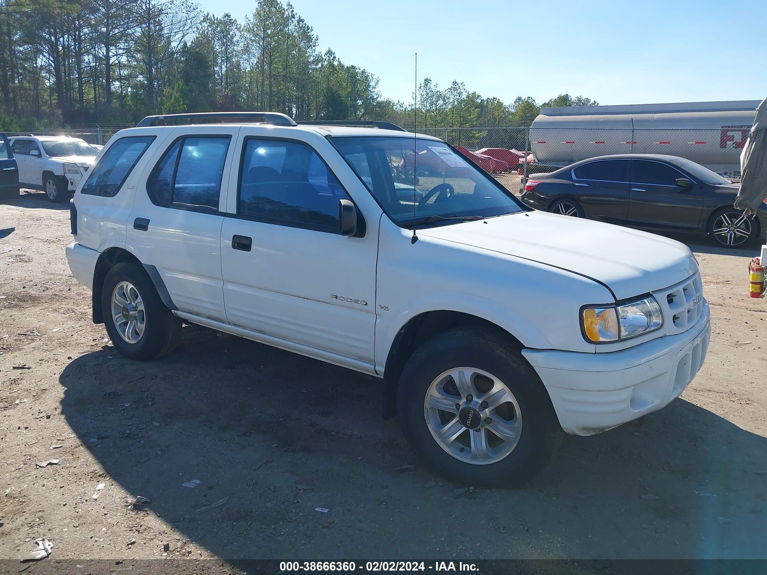 ISUZU RODEO 2000 4s2ck58w9y4300321