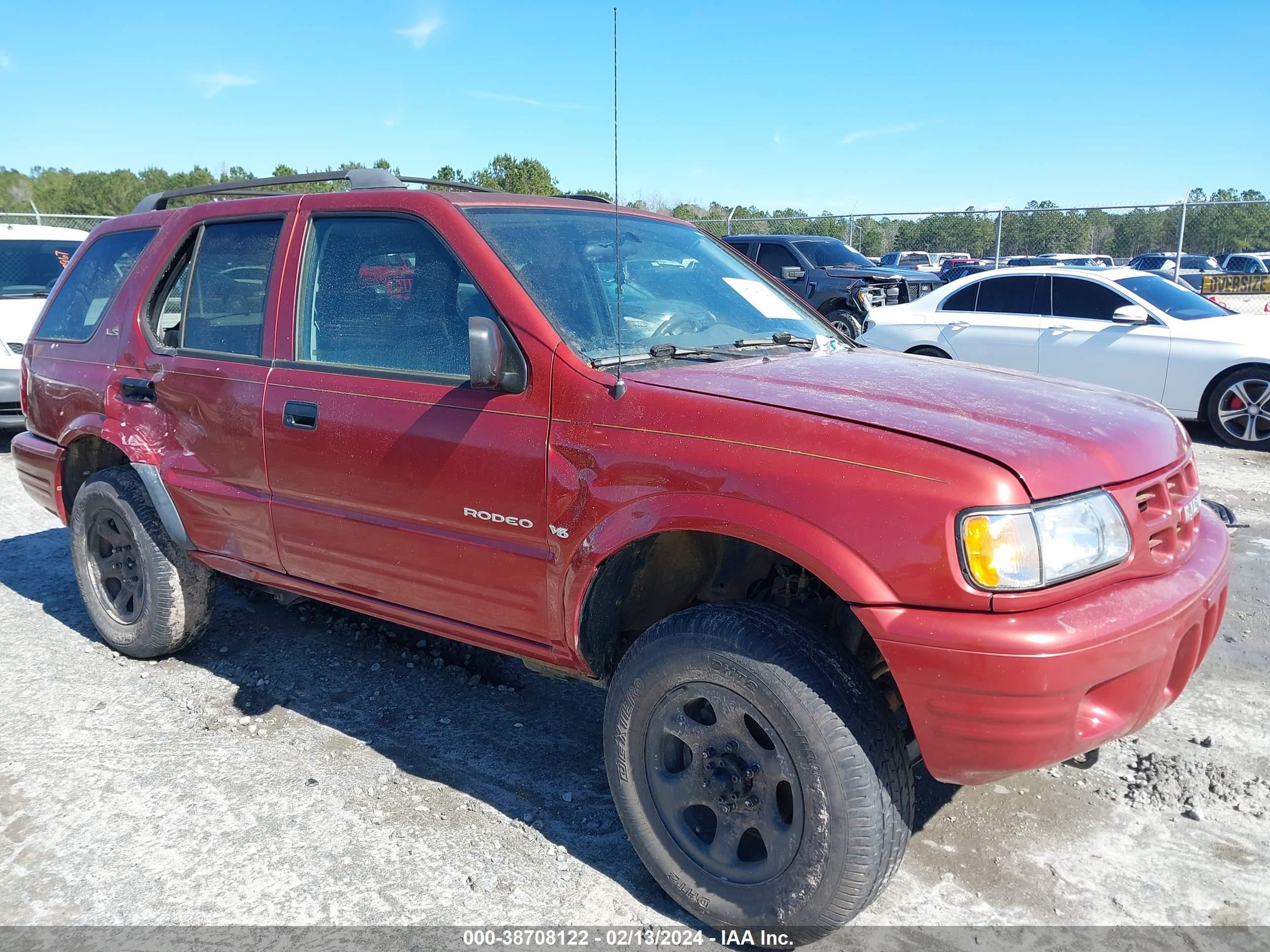 ISUZU RODEO 2001 4s2dm58w014350142