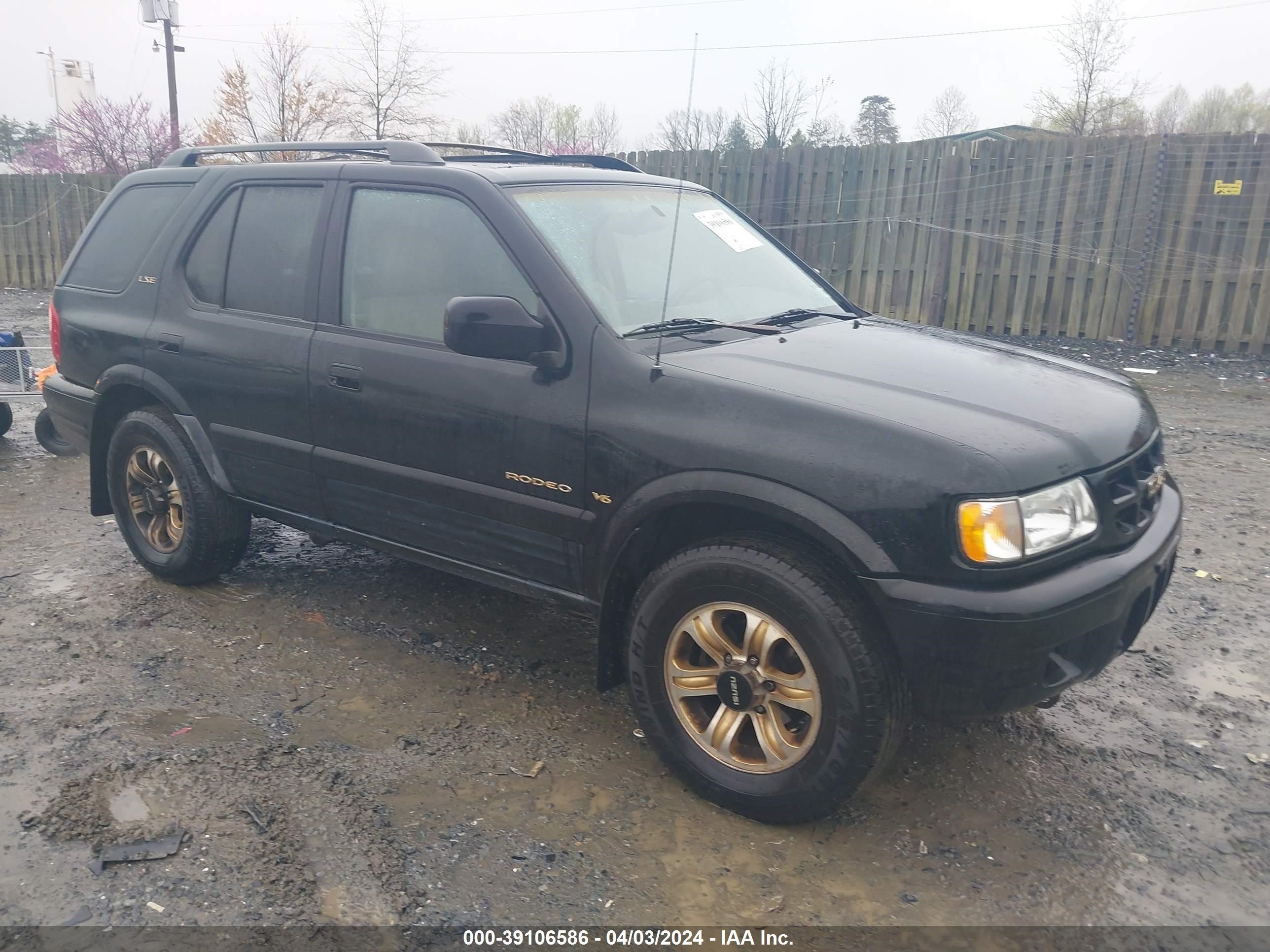 ISUZU RODEO 2001 4s2dm58w214318521